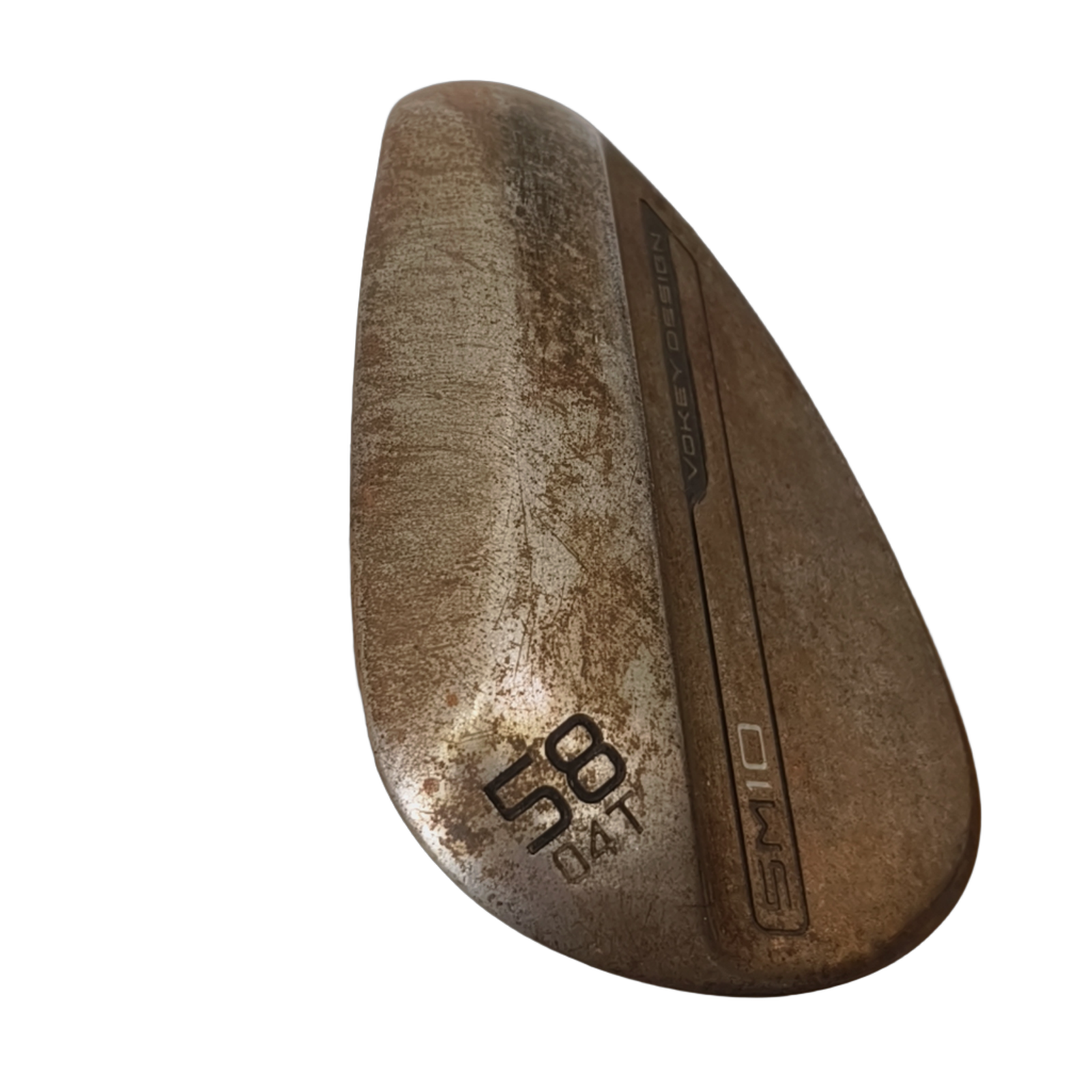 Titleist SM10 Raw Wedge / Flex Wedge / 58/04 [model:birefnet-general] [bg:handrolled]