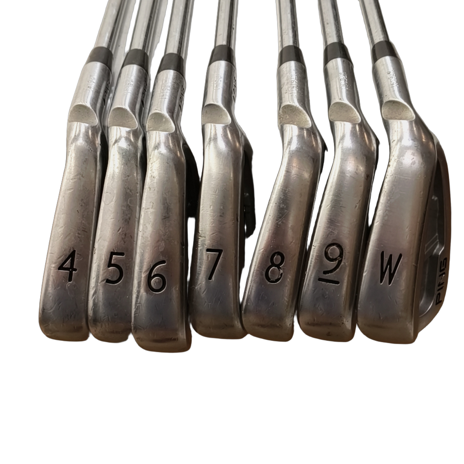 PING S57 Jernsæt / 4-PW / Flex Stiff / Stål [model:birefnet-general] [bg:handrolled]