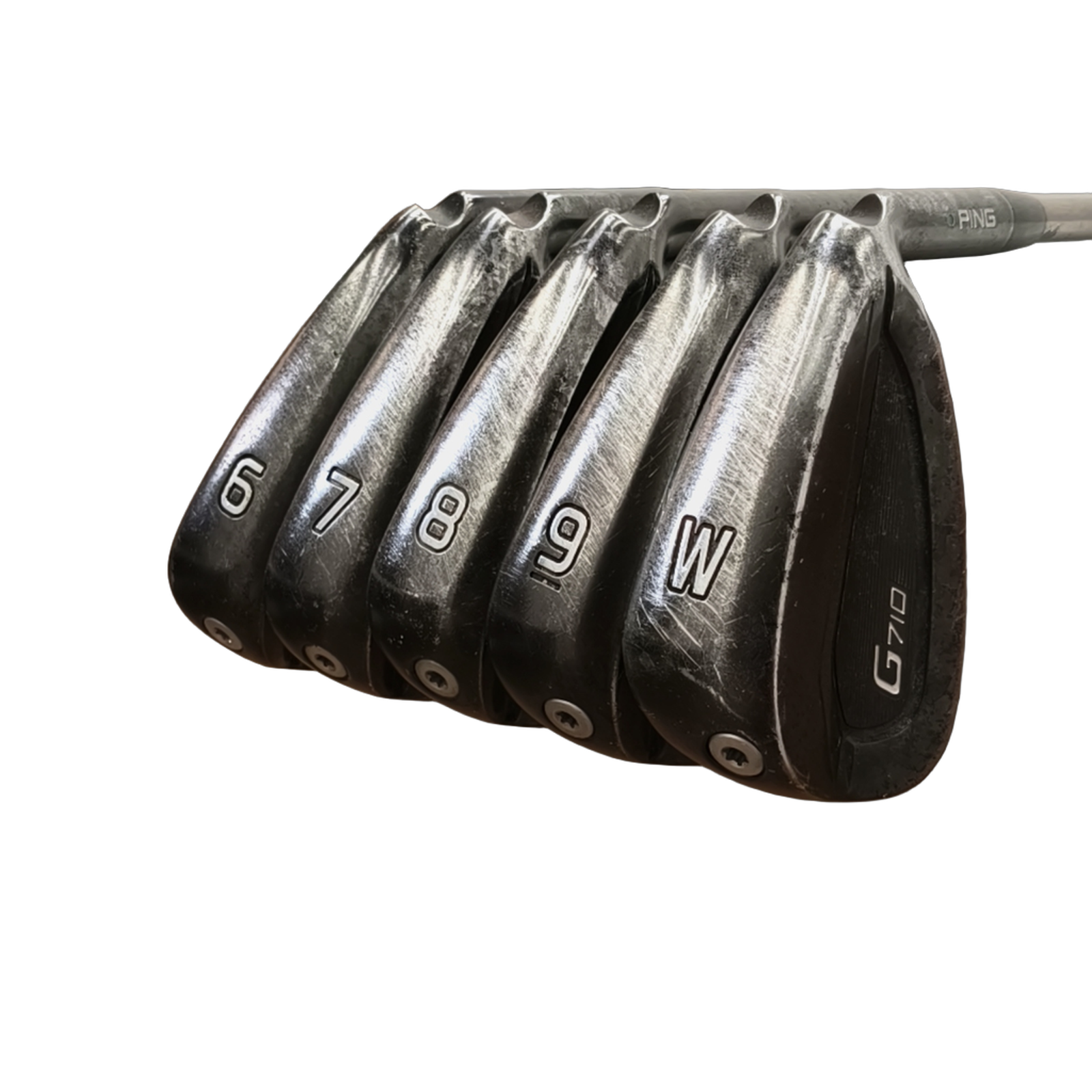 PING G710 Jernsæt / 6-PW / Flex A-flex / Grafit [model:birefnet-general] [bg:handrolled]