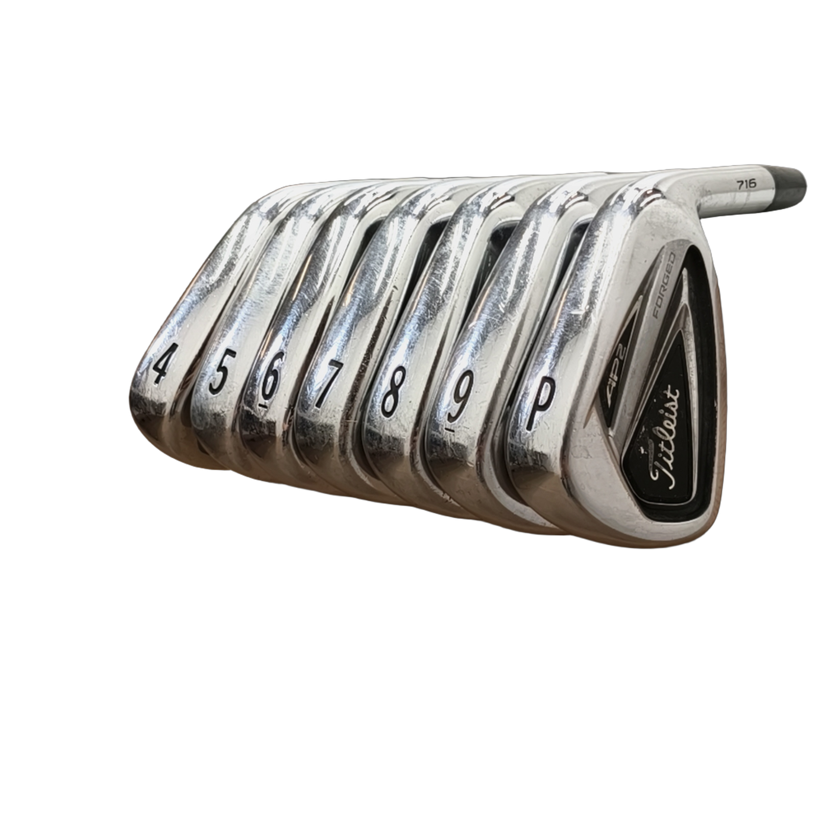 Titleist Ap2 716 Jernsæt / 4-PW / Flex Stiff / Stål [model:birefnet-general] [bg:handrolled]