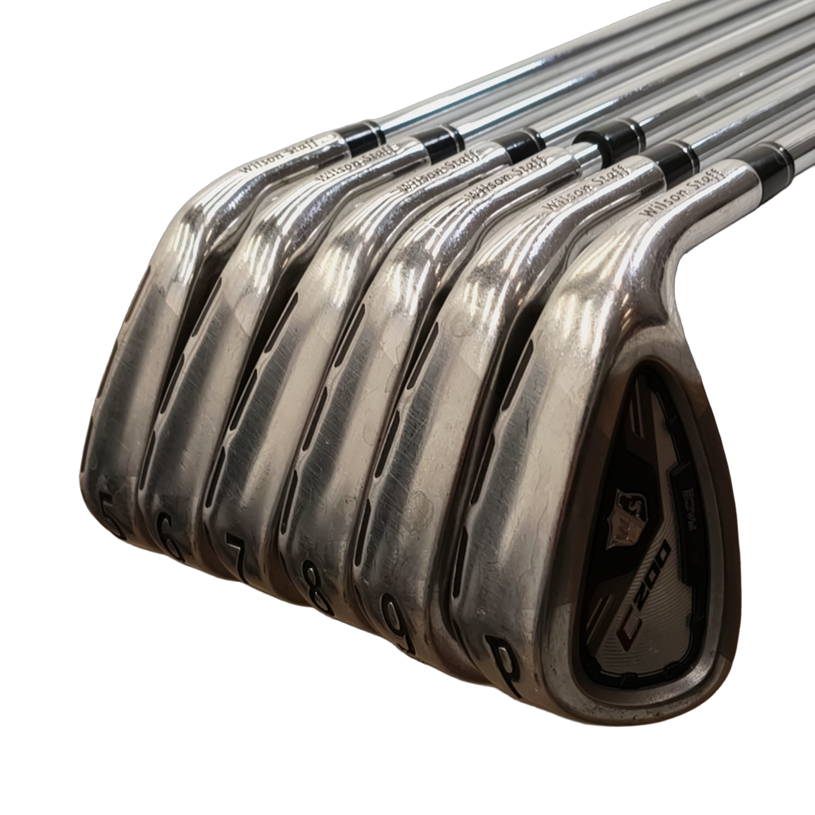 Wilson Staff C200 Jernsæt / 5-PW / Flex Regular / Stål [model:birefnet-general] [bg:handrolled]