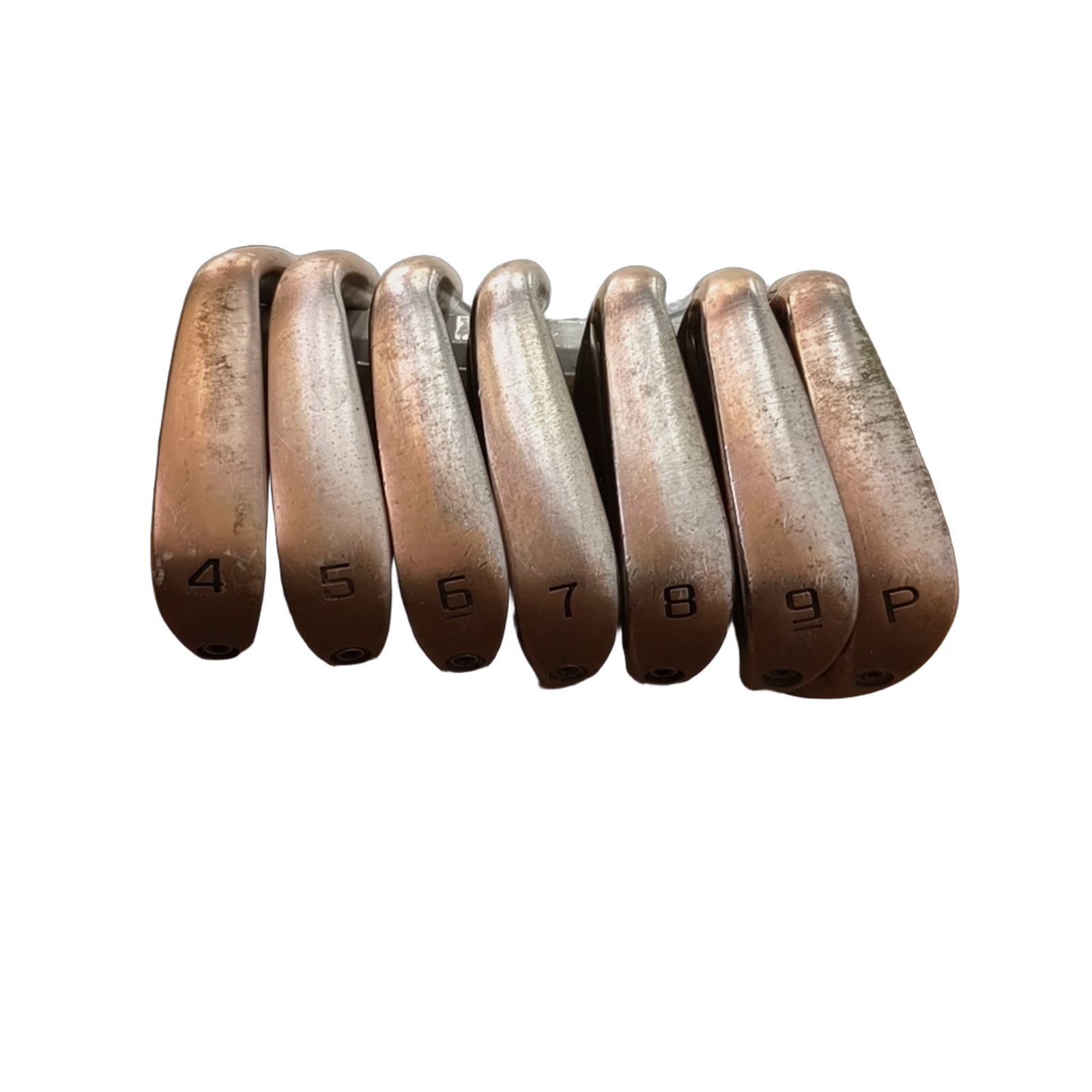 Venstre Cobra Forged Tec Copper Jernsæt / 4-PW / Flex Regular / Stål [model:birefnet-general] [bg:handrolled]
