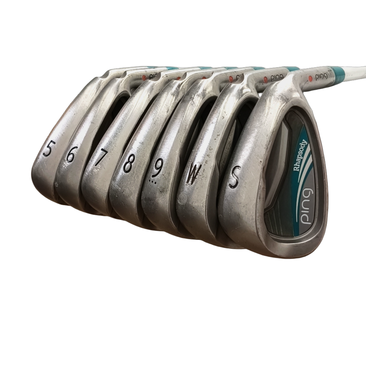 PING Rhapsody Jernsæt / 5-PW+SW / Flex Ladies / Grafit [model:birefnet-general] [bg:handrolled]