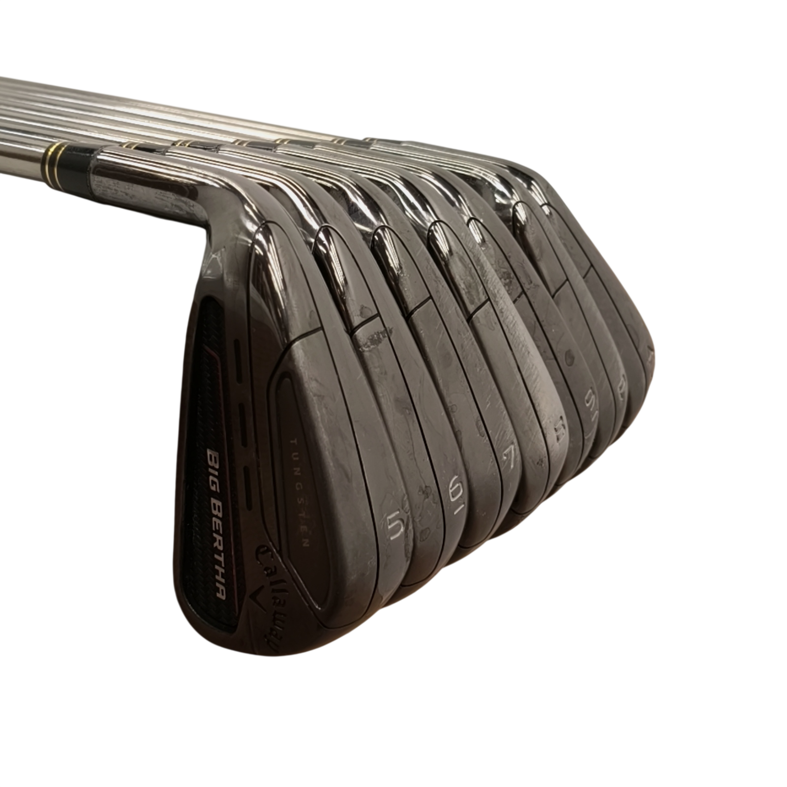 Venstre Callaway Big Bertha 2023 Jernsæt / 5-PW+AW / Flex Regular / Grafit [bg:photoroom-fallback]
