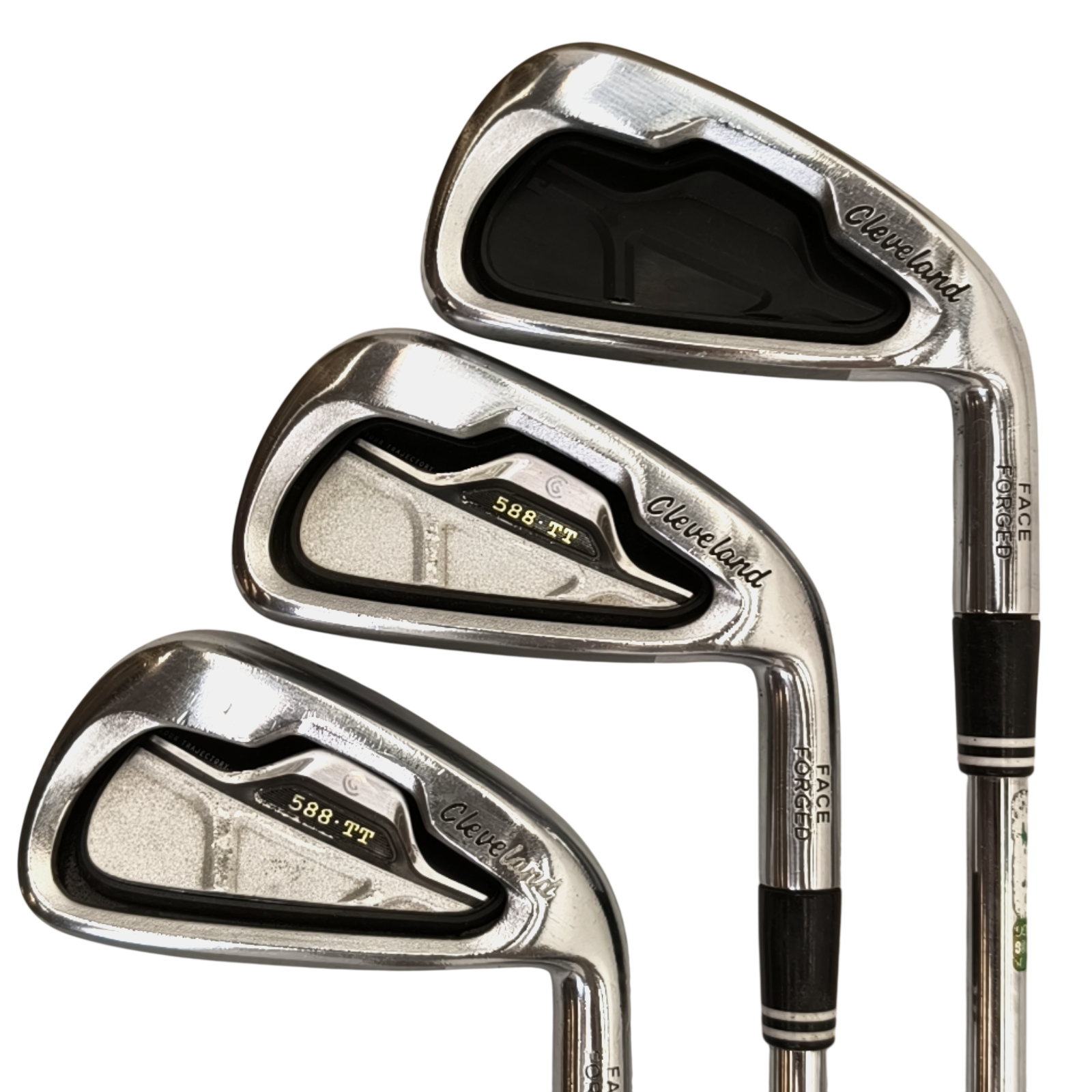 Cleveland 588 TT Jernsæt / 4-PW / Flex Stiff / Stål [bg:photoroom-fallback]