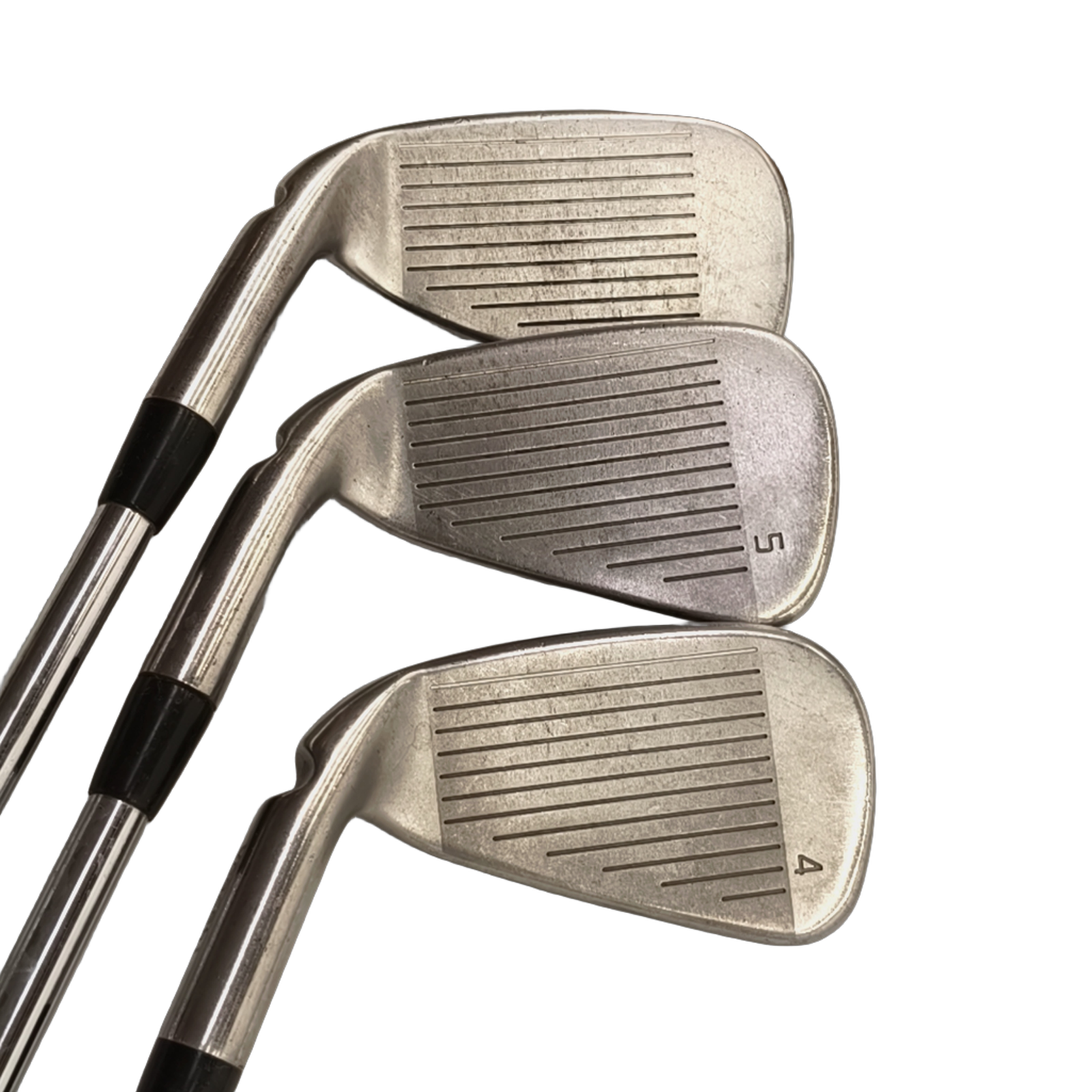 PING i Series E1 Jernsæt / 4-PW / Flex Stiff / Stål [model:birefnet-general] [bg:handrolled]