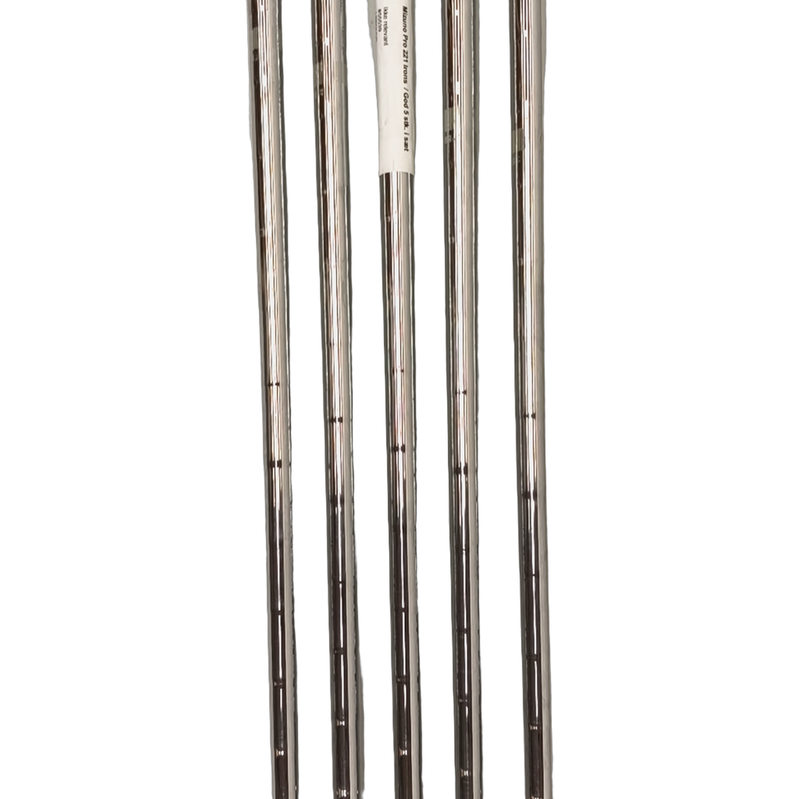 Mizuno Pro 221 Iron set / 5-9i / Flex Regular / Steel [model:birefnet-general] [bg:handrolled]