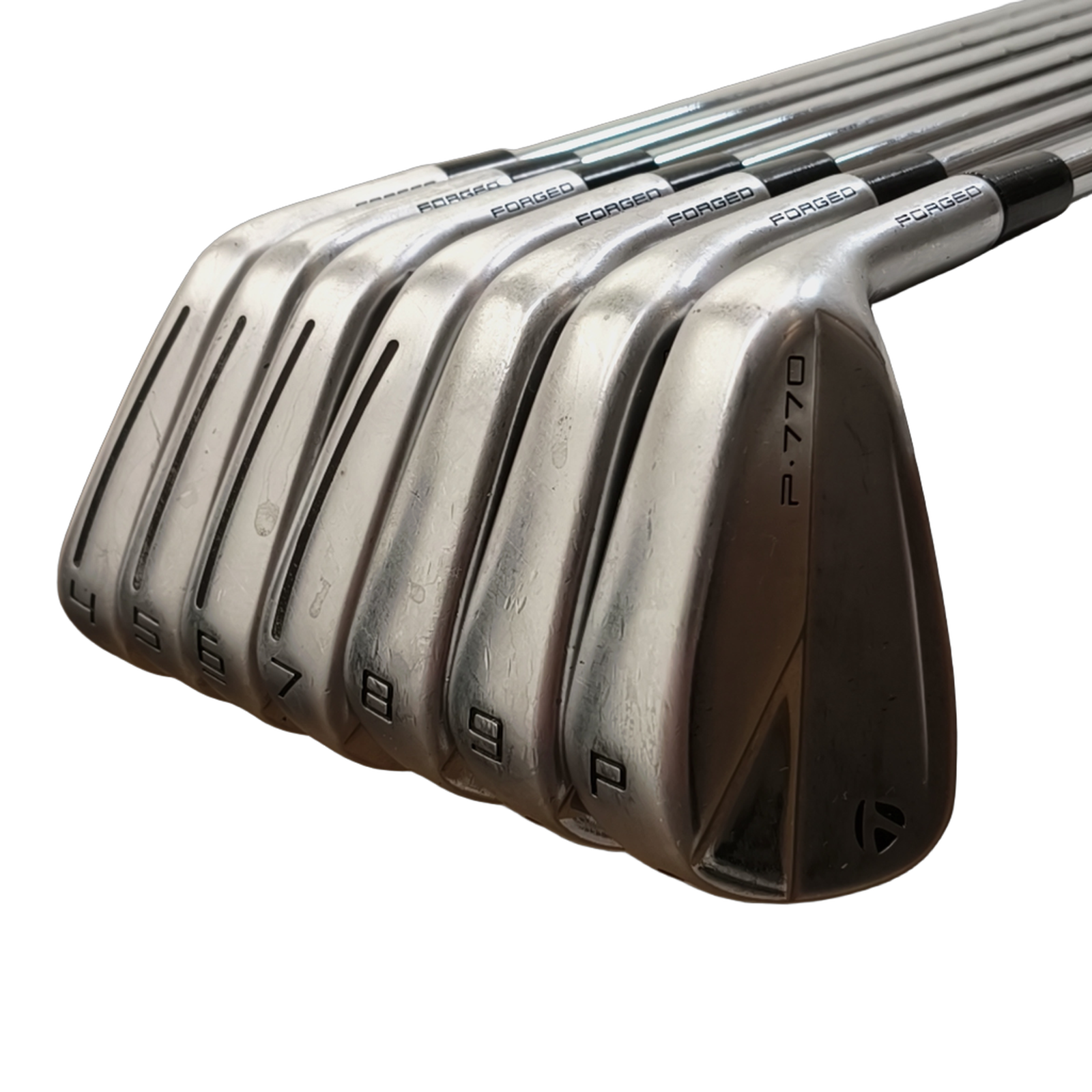 TaylorMade P770 2021 Iron Set / 4-PW / Flex Regular / Steel [model:birefnet-general] [bg:handrolled]