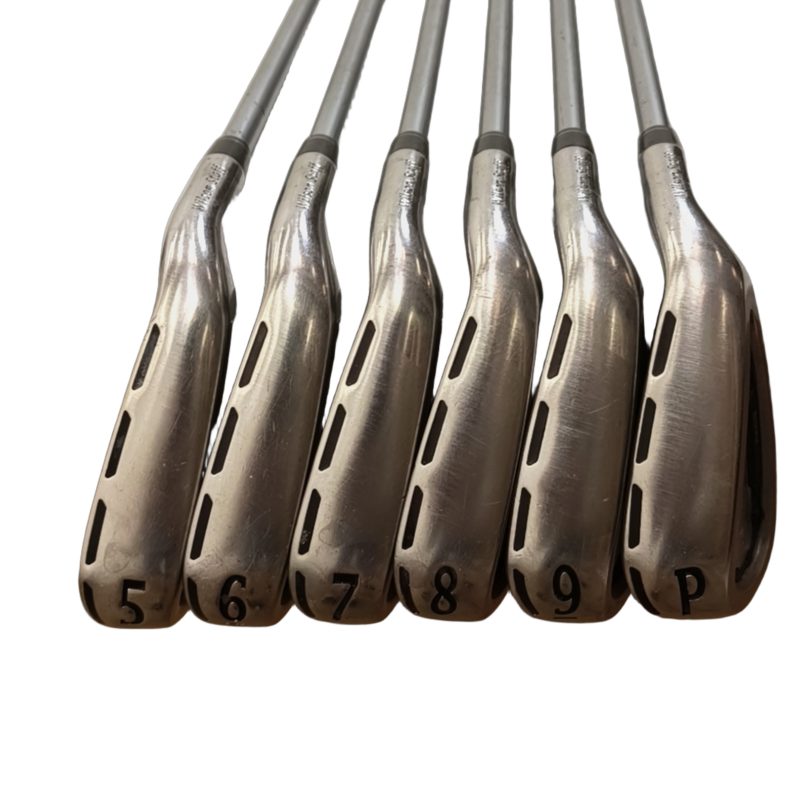 Wilson Staff C200 iron set / 5-PW / Flex Regular / Graphite [model:birefnet-general] [bg:handrolled]