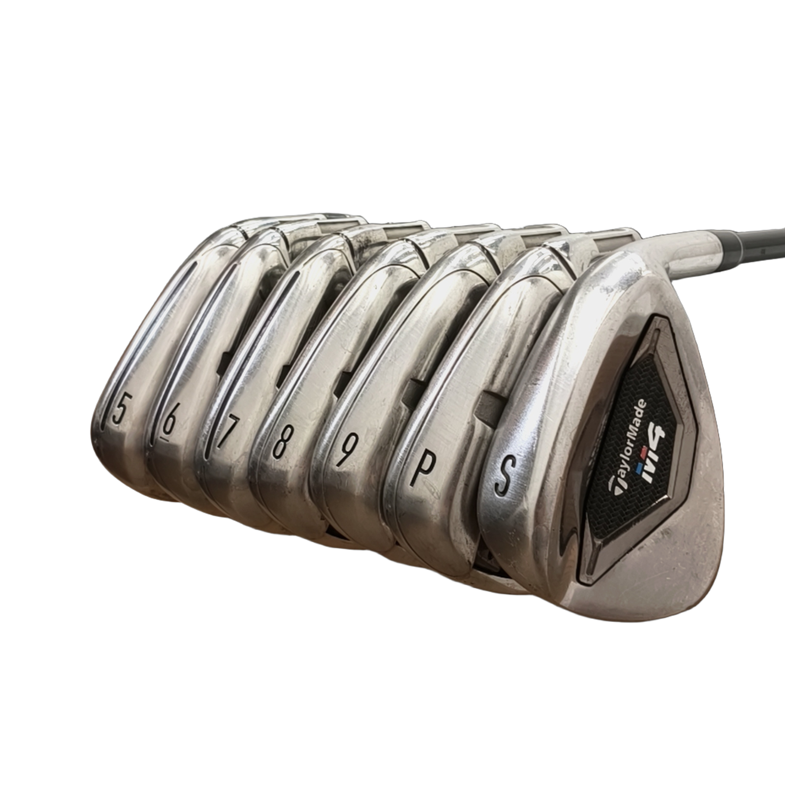 TaylorMade M4 2018 Iron Set / 5-PW+SW / Flex Regular / Graphite [model:birefnet-general] [bg:handrolled]
