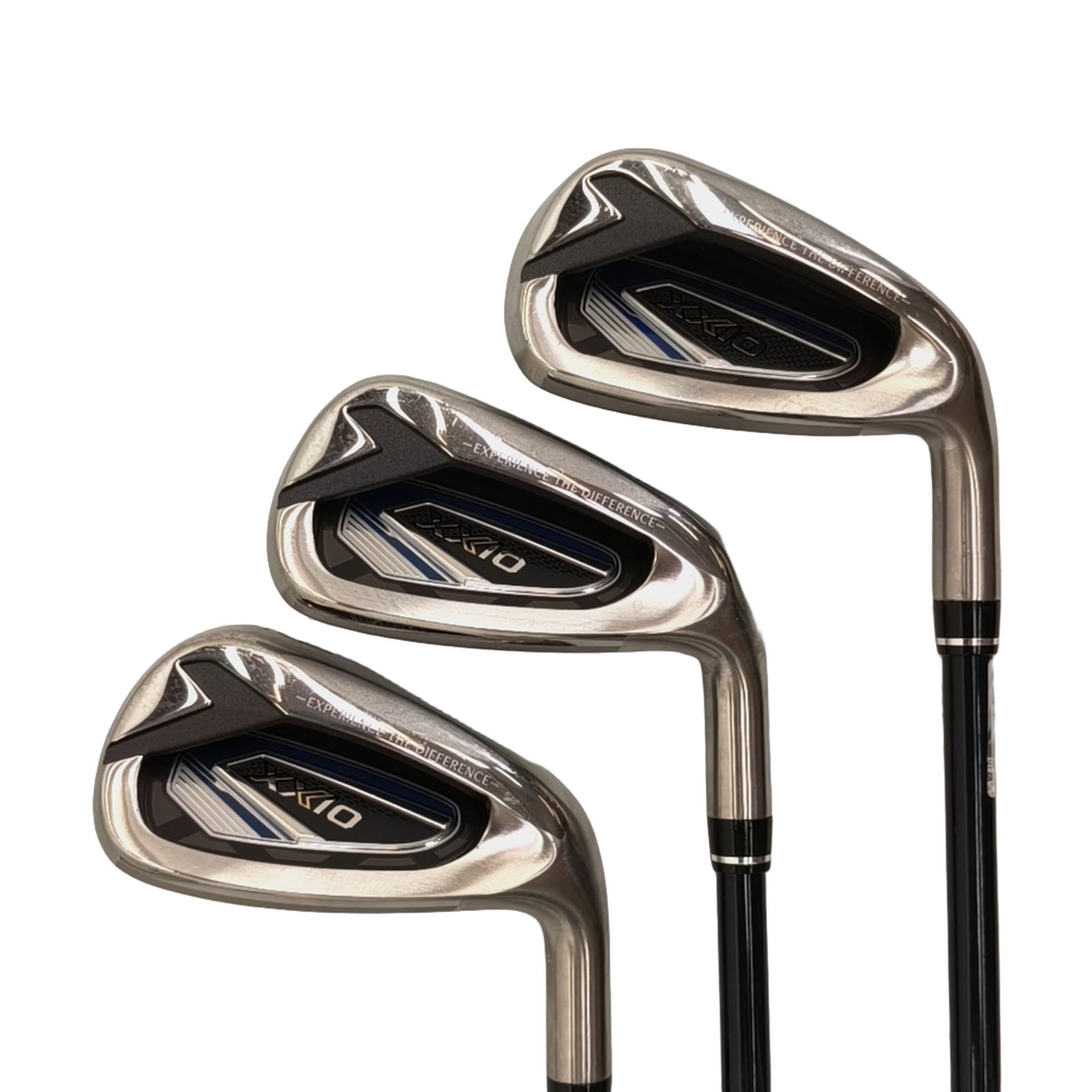 XXIO 12 Jernsæt / 6-PW / Flex Regular / Grafit [model:birefnet-general] [bg:handrolled]