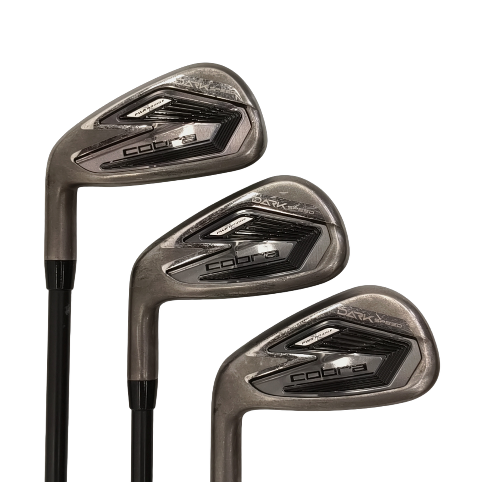 Venstre Cobra Darkspeed Jernsæt / 5-PW / Flex Regular / Grafit [model:birefnet-general] [bg:handrolled]