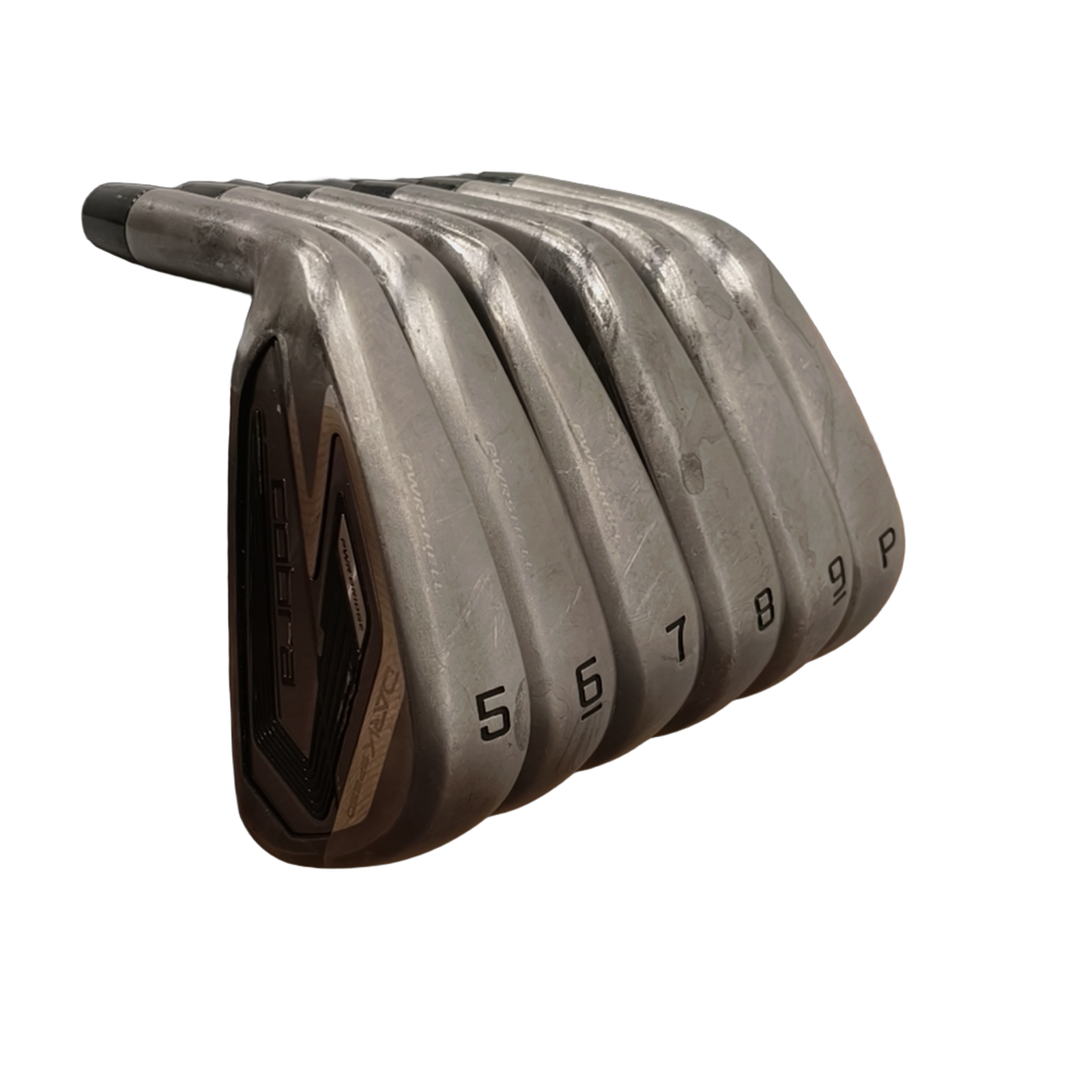 Venstre Cobra Darkspeed Jernsæt / 5-PW / Flex Regular / Grafit [model:birefnet-general] [bg:handrolled]