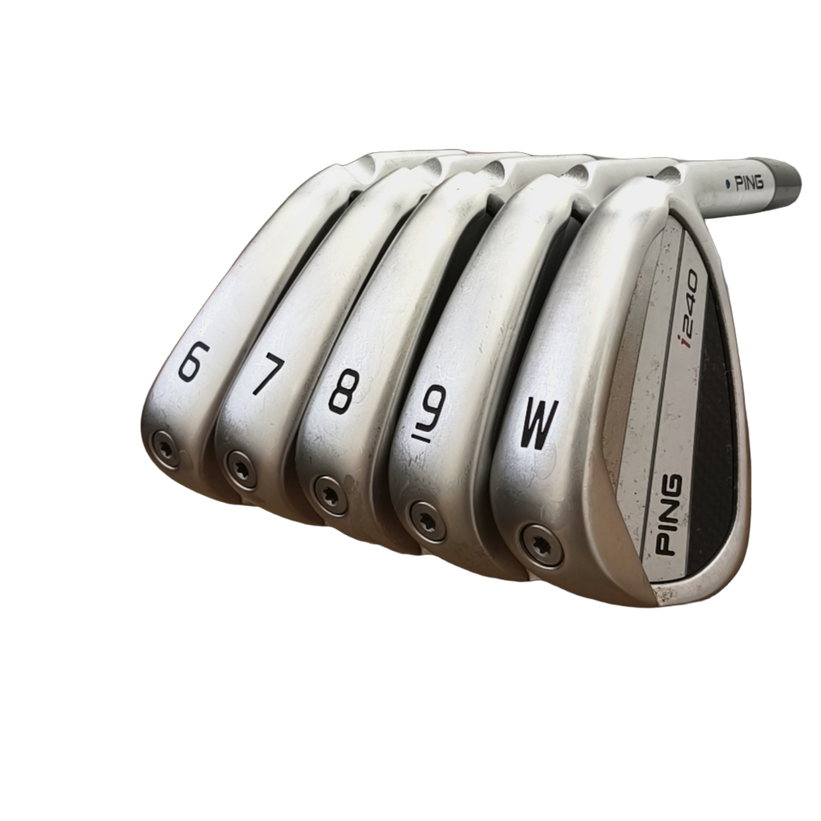 PING I240 Jernsæt / 6-PW / Flex Regular / Stål [model:birefnet-general] [bg:handrolled]