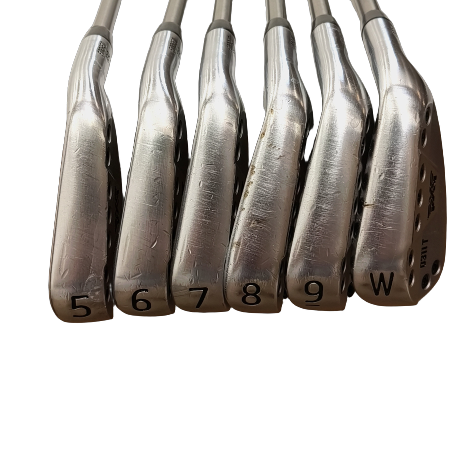 PXG 0311 T Iron Set / 5-PW / Flex Regular / SteelFiber [model:birefnet-general] [bg:handrolled]
