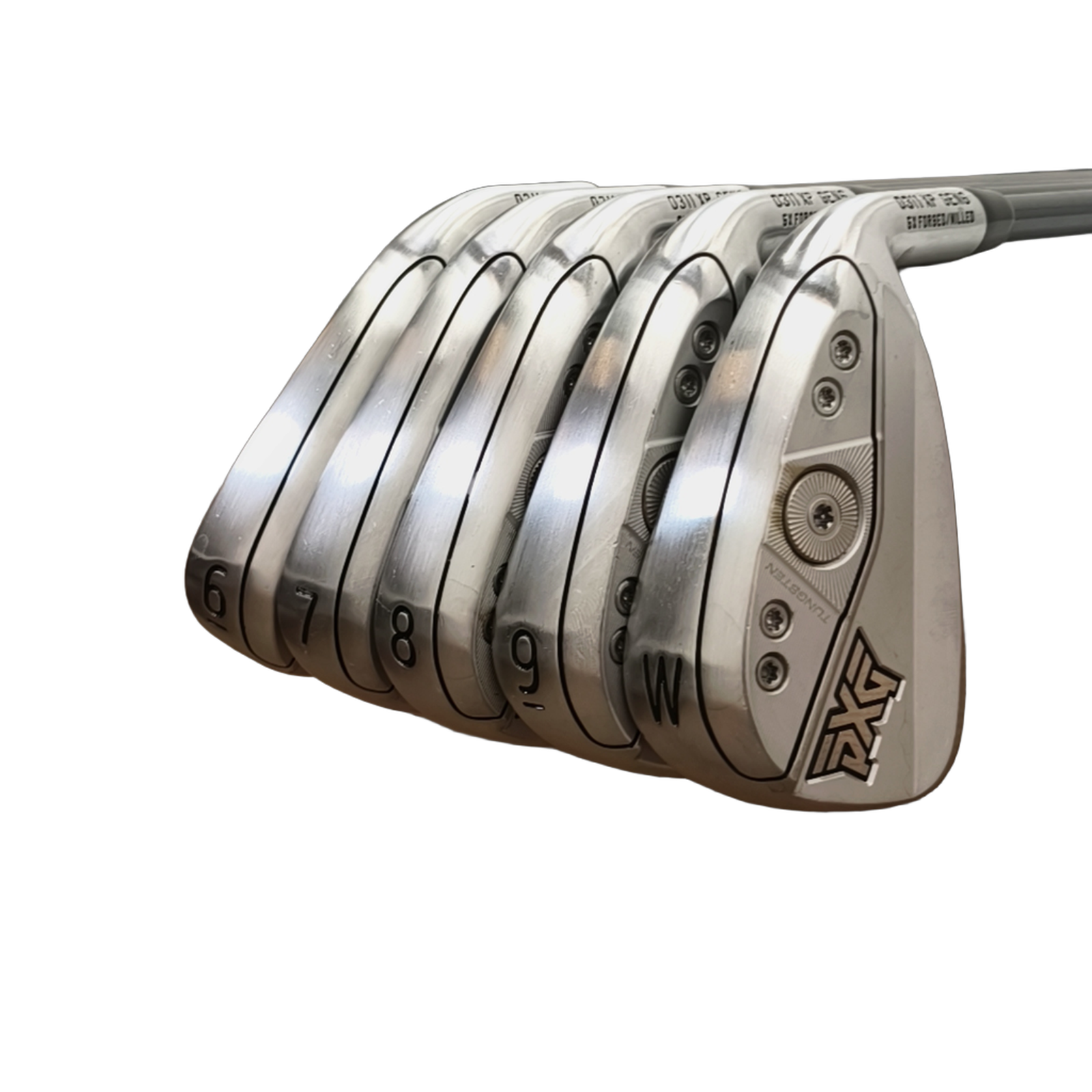 PXG 0311XP Gen. 6 Jernsæt / 6-PW / Flex Regular / Grafit [model:birefnet-general] [bg:handrolled]