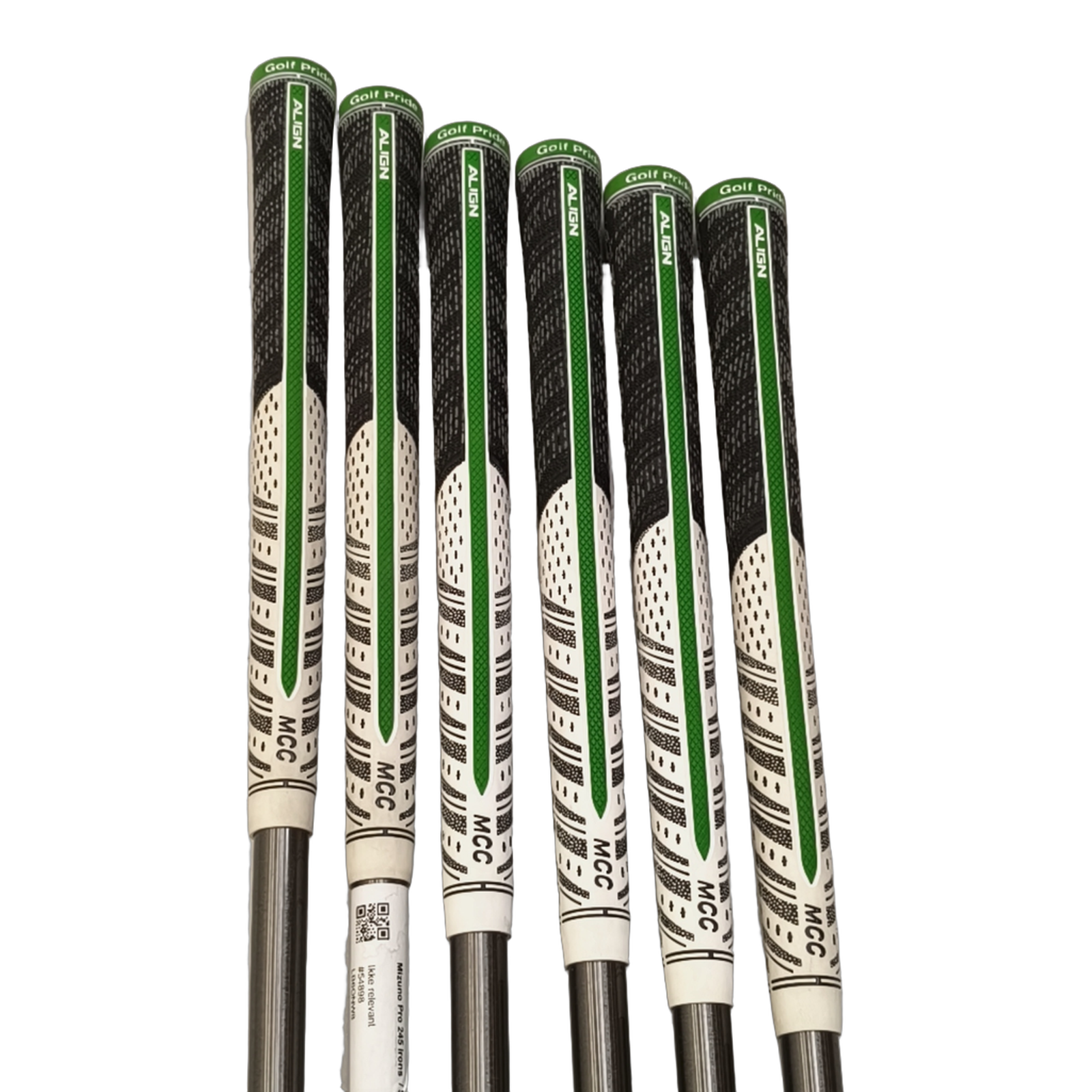 Mizuno Pro 245 iron set / 6-PW+GW / Flex Regular / SteelFiber [model:birefnet-general] [bg:handrolled]