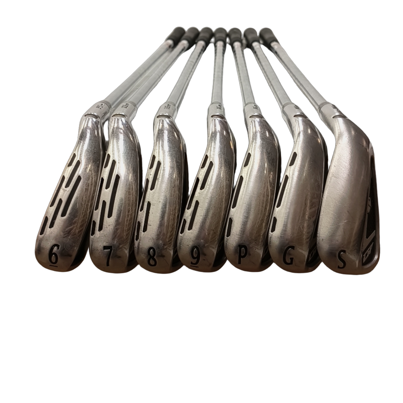 Wilson Staff D7 Iron Set / 6-PW+GW+SW / Flex Stiff / Steel [model:birefnet-general] [bg:handrolled]