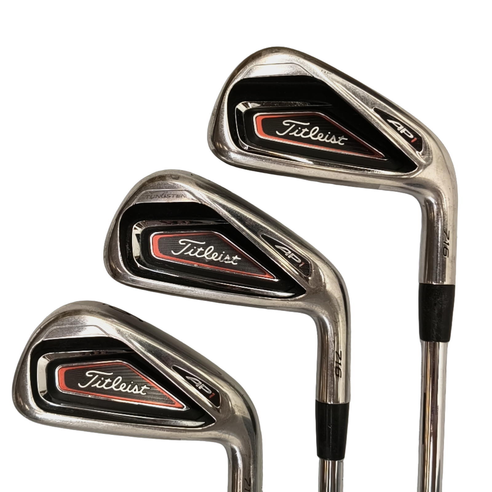 Titleist AP1 / AP2 716 Iron Set / 4-9i / Flex Regular / Steel [model:birefnet-general] [bg:handrolled]