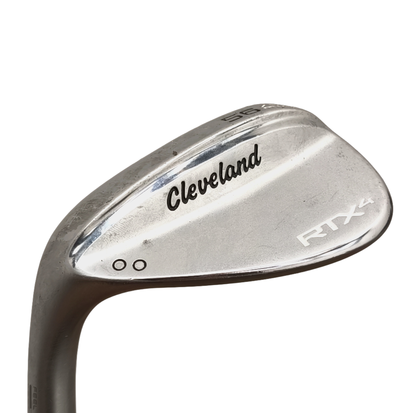 Venstre Cleveland RTX 4 Wedge / Flex Stiff / 56/10 [model:birefnet-general] [bg:handrolled]