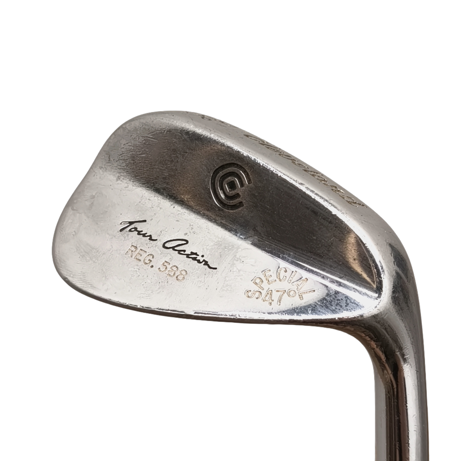 Cleveland Reg. 588 Wedge / Flex Wedge / 47/08 [model:birefnet-general] [bg:handrolled]