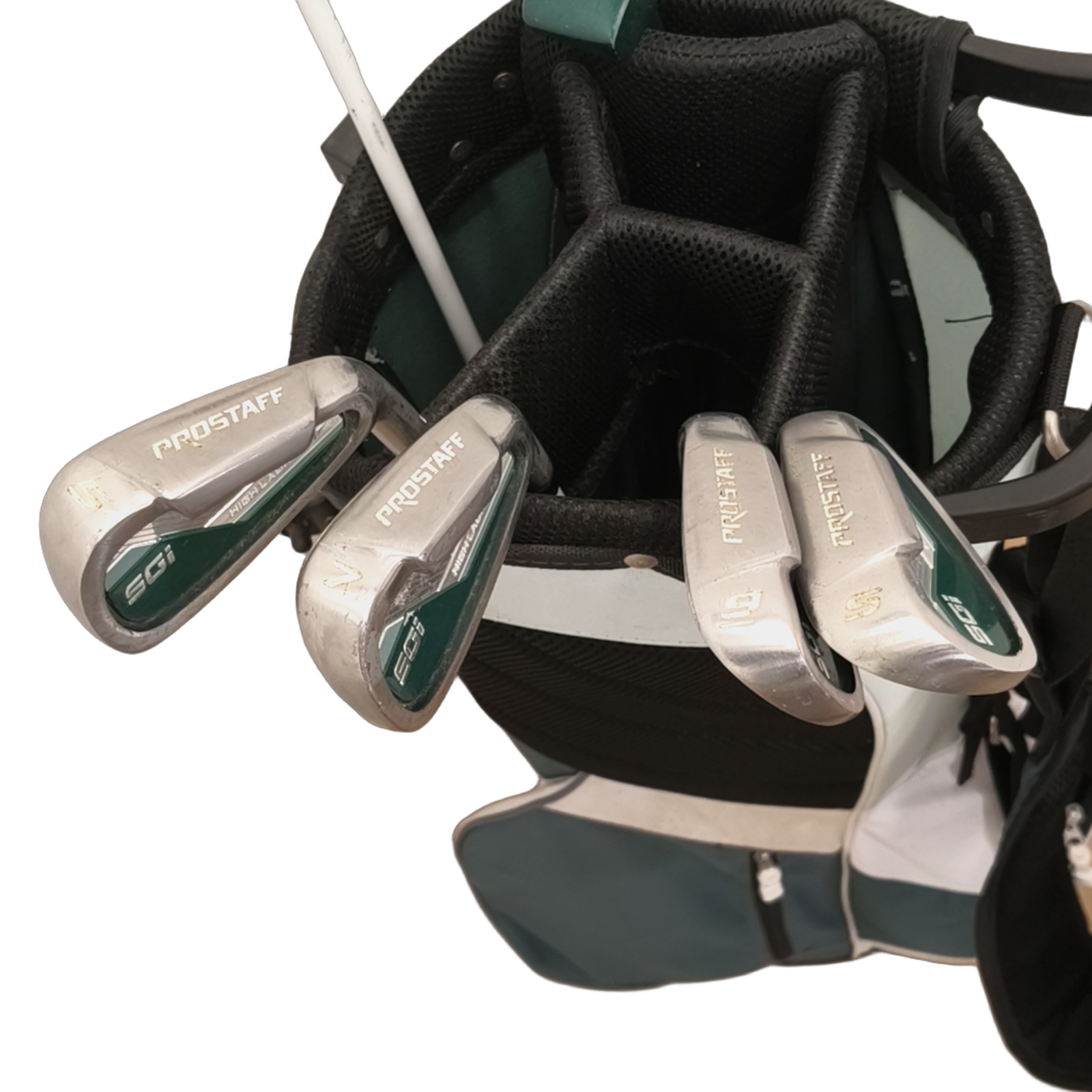 Wilson Staff Prostaff SGI Komplet Sæt Med Bag / 5i+7i+9i+SW / Flex Ladies / Grafit [model:birefnet-general] [bg:handrolled]