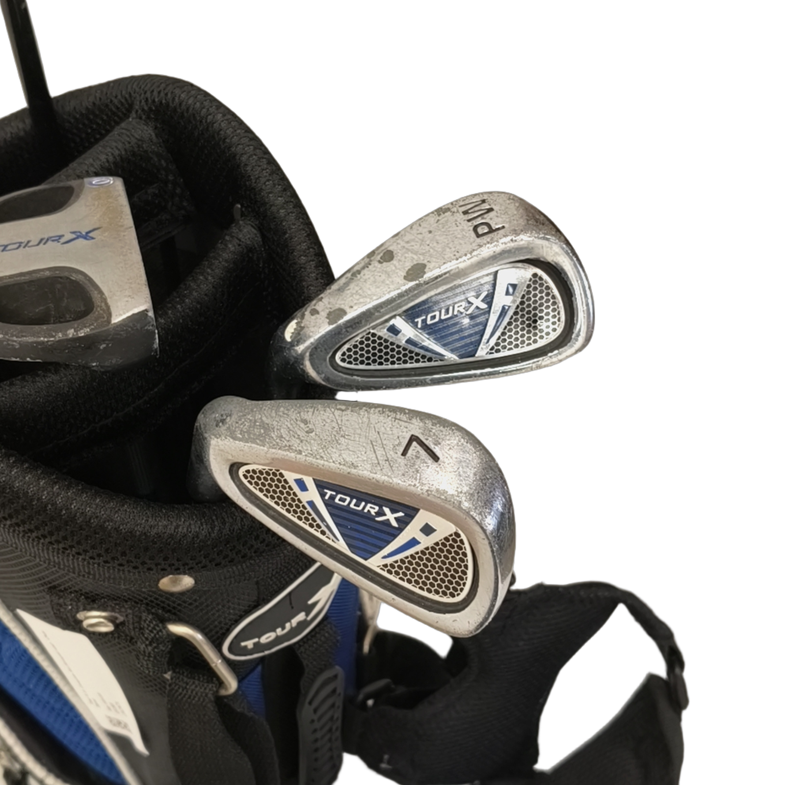 Venstre Tour X Komplet Sæt Med Bag / 7+PW / Flex Junior  / Grafit [model:birefnet-general] [bg:handrolled]