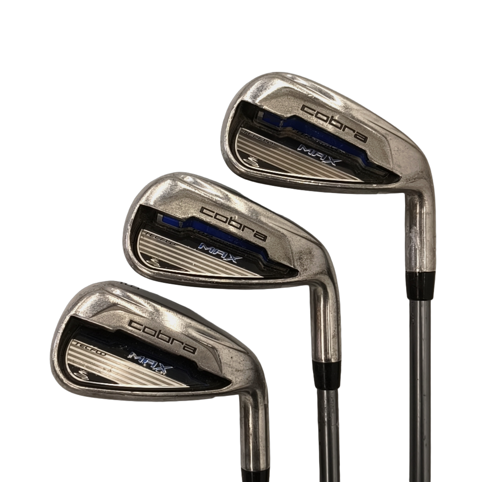 Cobra Max TecFlo Jernsæt / 5-PW / Flex A-flex / Grafit [model:birefnet-general] [bg:handrolled]