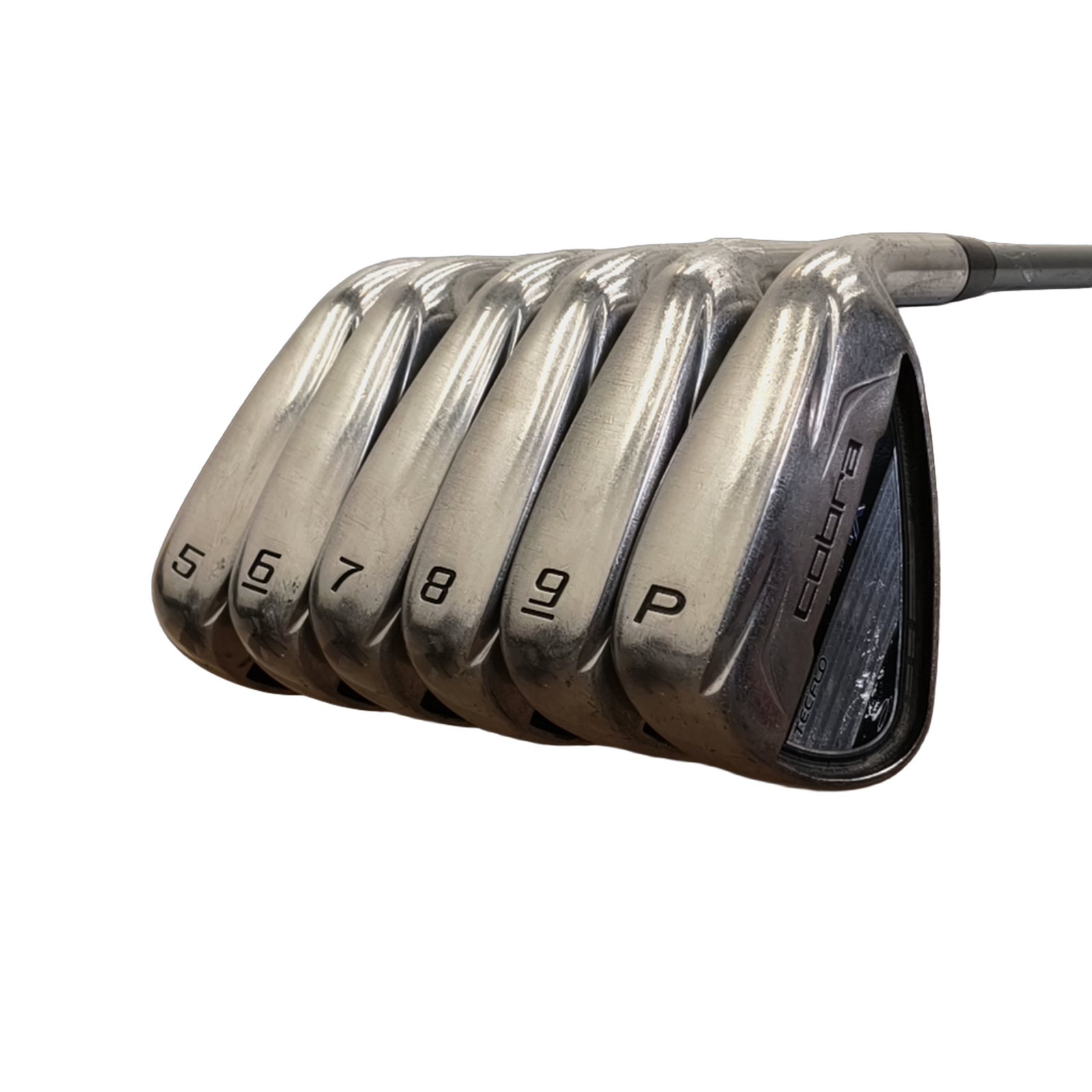 Cobra Max TecFlo Jernsæt / 5-PW / Flex A-flex / Grafit [model:birefnet-general] [bg:handrolled]