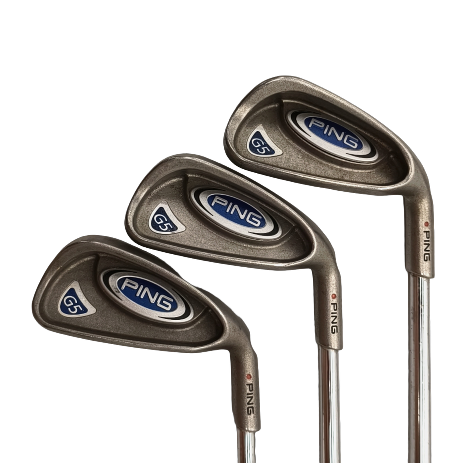 PING G5 Jernsæt / 4-9i+SW / Flex Regular / Stål [model:birefnet-general] [bg:handrolled]
