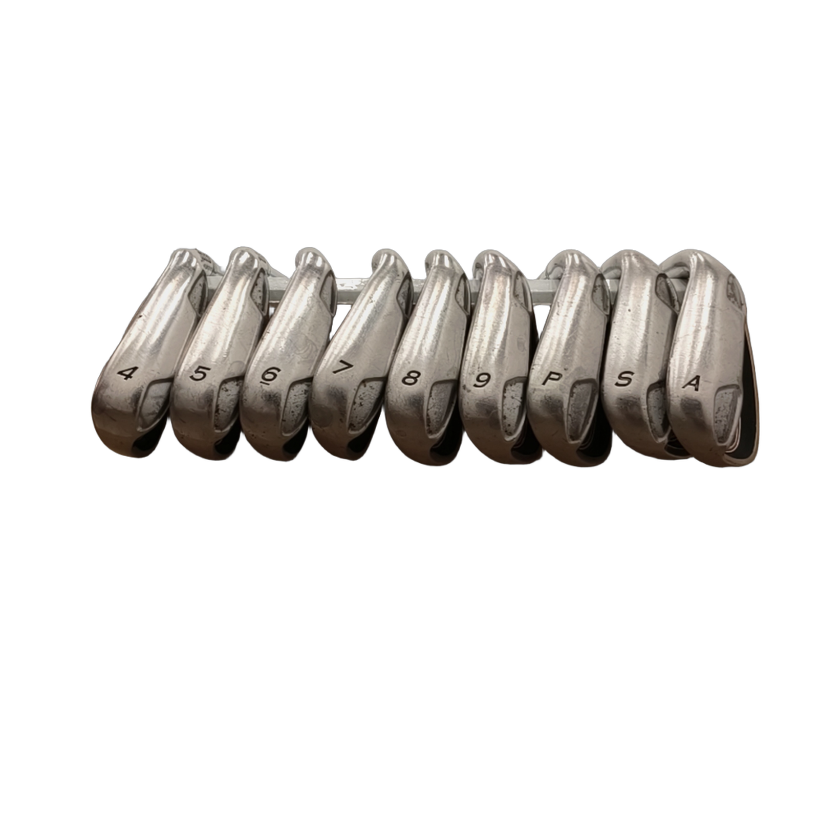 TaylorMade Burner+ Jernsæt / 4-PW+AW+SW / Flex Uniflex / Stål [model:birefnet-general] [bg:handrolled]
