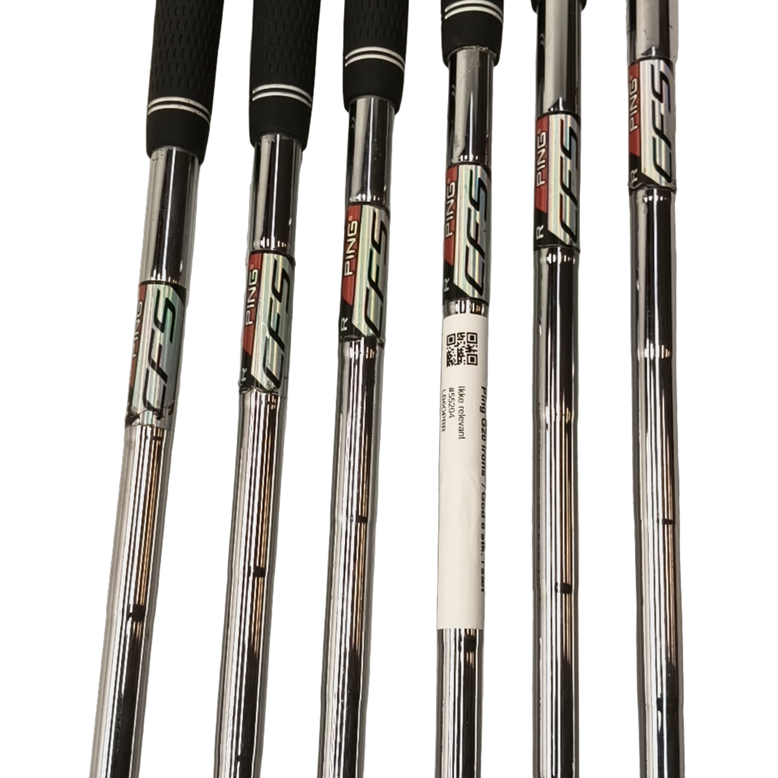 PING G20 Jernsæt / 5-PW / Flex Regular / Stål [model:birefnet-general] [bg:handrolled]