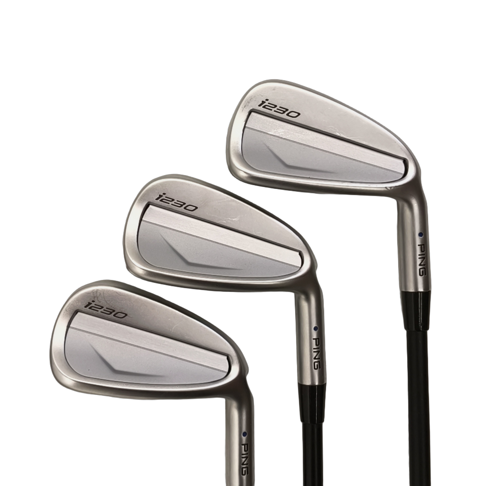 PING i230 Jernsæt / 6-PW+GW / Flex Regular / Grafit [model:birefnet-general] [bg:handrolled]