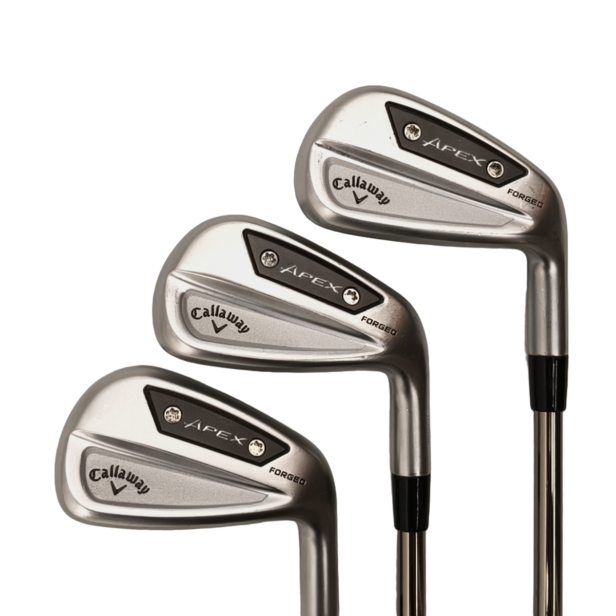 Callaway Apex Ai300 Forged Iron Set / 7-PW+AW / Flex Regular / Graphite [model:birefnet-general] [bg:handrolled]