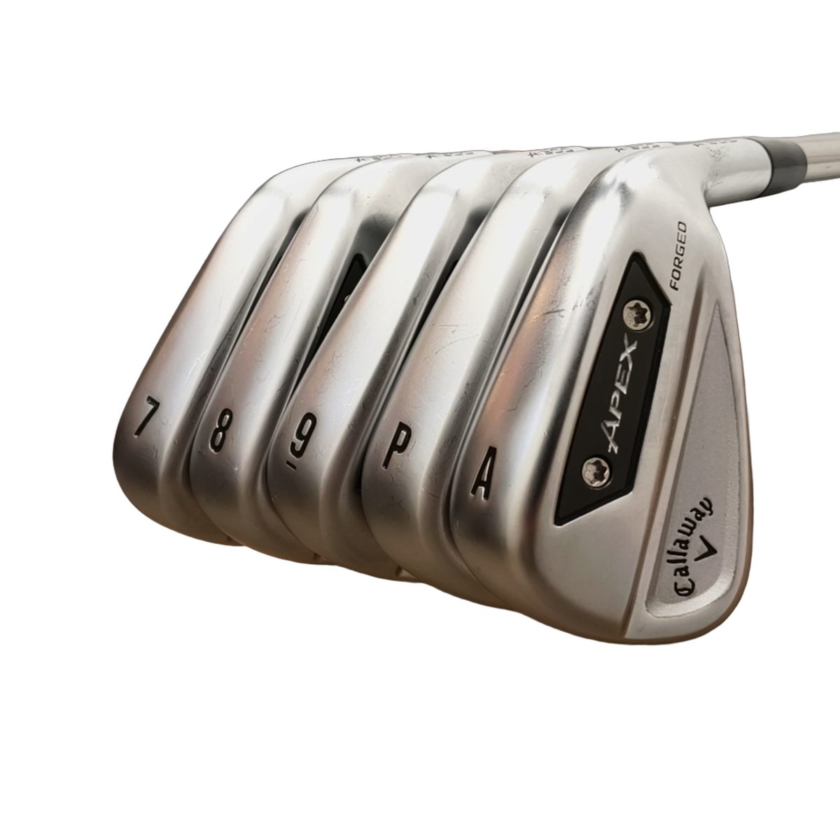 Callaway Apex Ai300 Forged Iron Set / 7-PW+AW / Flex Regular / Graphite [model:birefnet-general] [bg:handrolled]