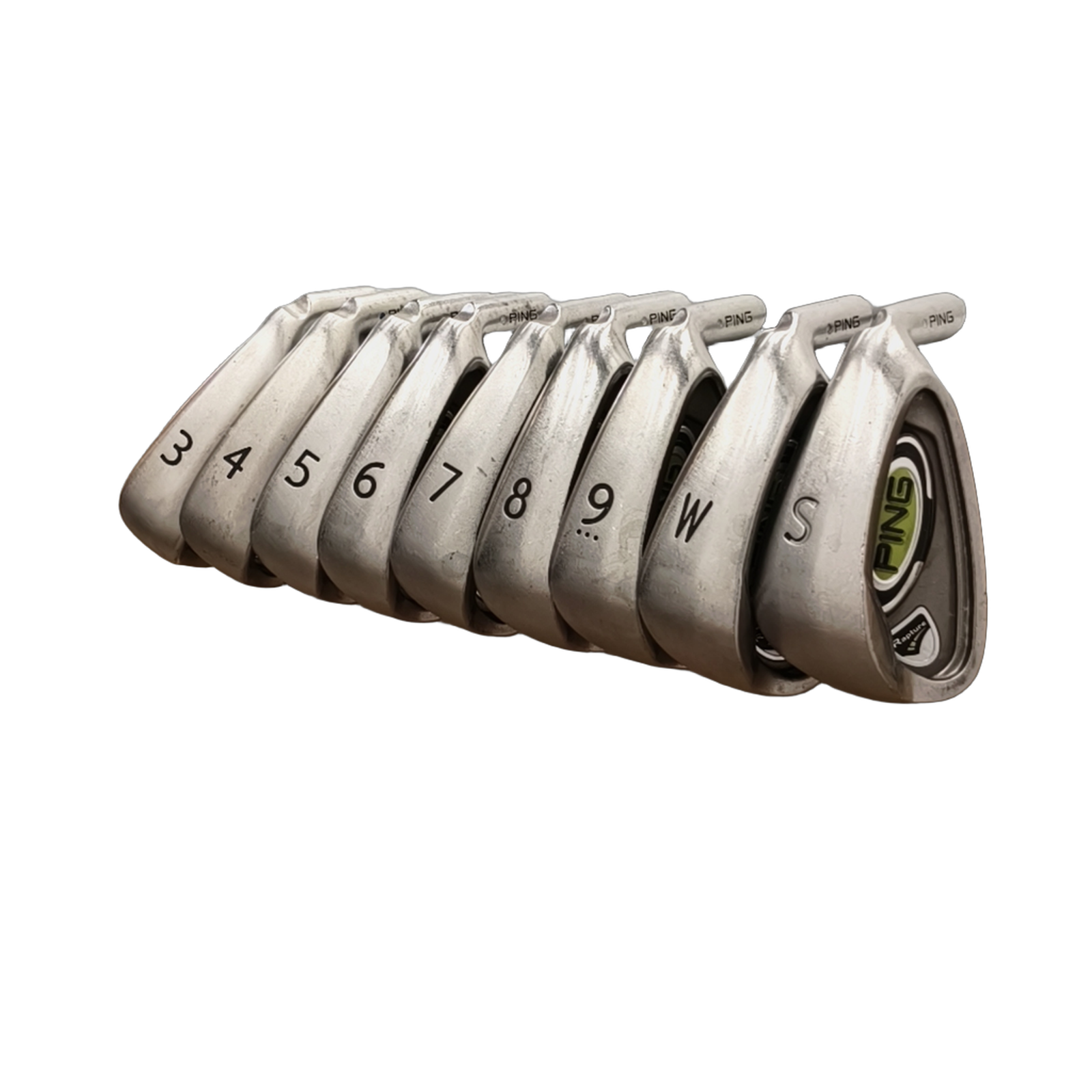 PING Rapture iron set / 3-PW+SW / Flex Regular / Graphite [model:birefnet-general] [bg:handrolled]