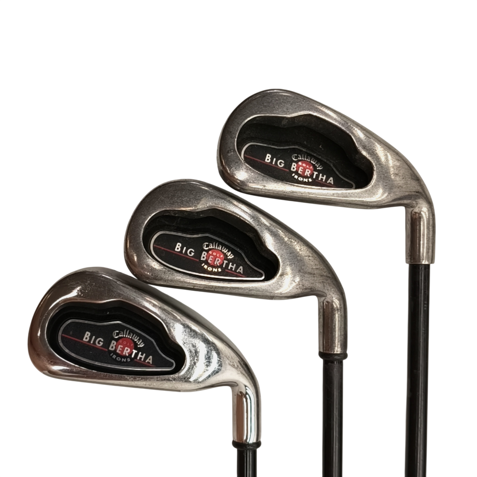 Callaway Big Bertha 2004 Série de fers / 4-PW+GW / Flex Regular / Graphite [bg:photoroom-fallback]