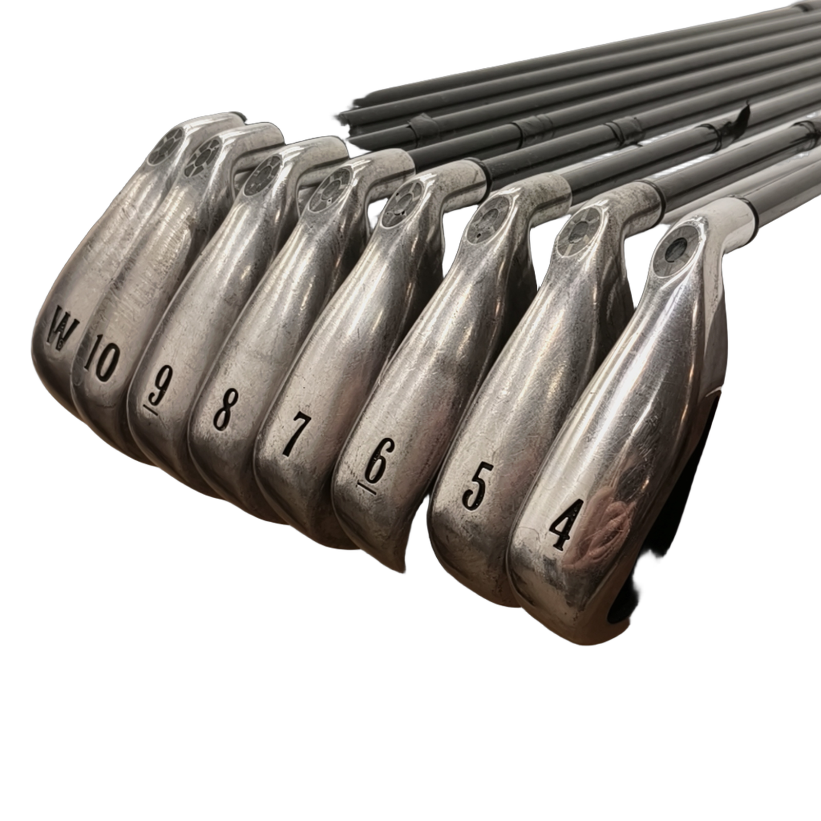 Callaway Big Bertha 2004 Série de fers / 4-PW+GW / Flex Regular / Graphite [model:birefnet-general] [bg:handrolled]