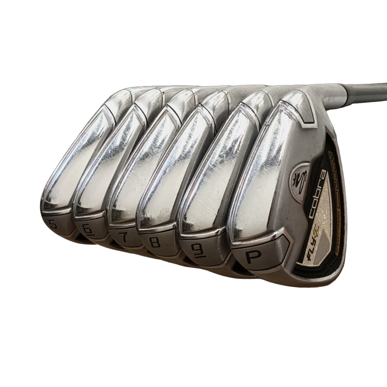 Cobra Fly-Z Iron Set / 5-PW / Flex Regular / Graphite [model:birefnet-general] [bg:handrolled]