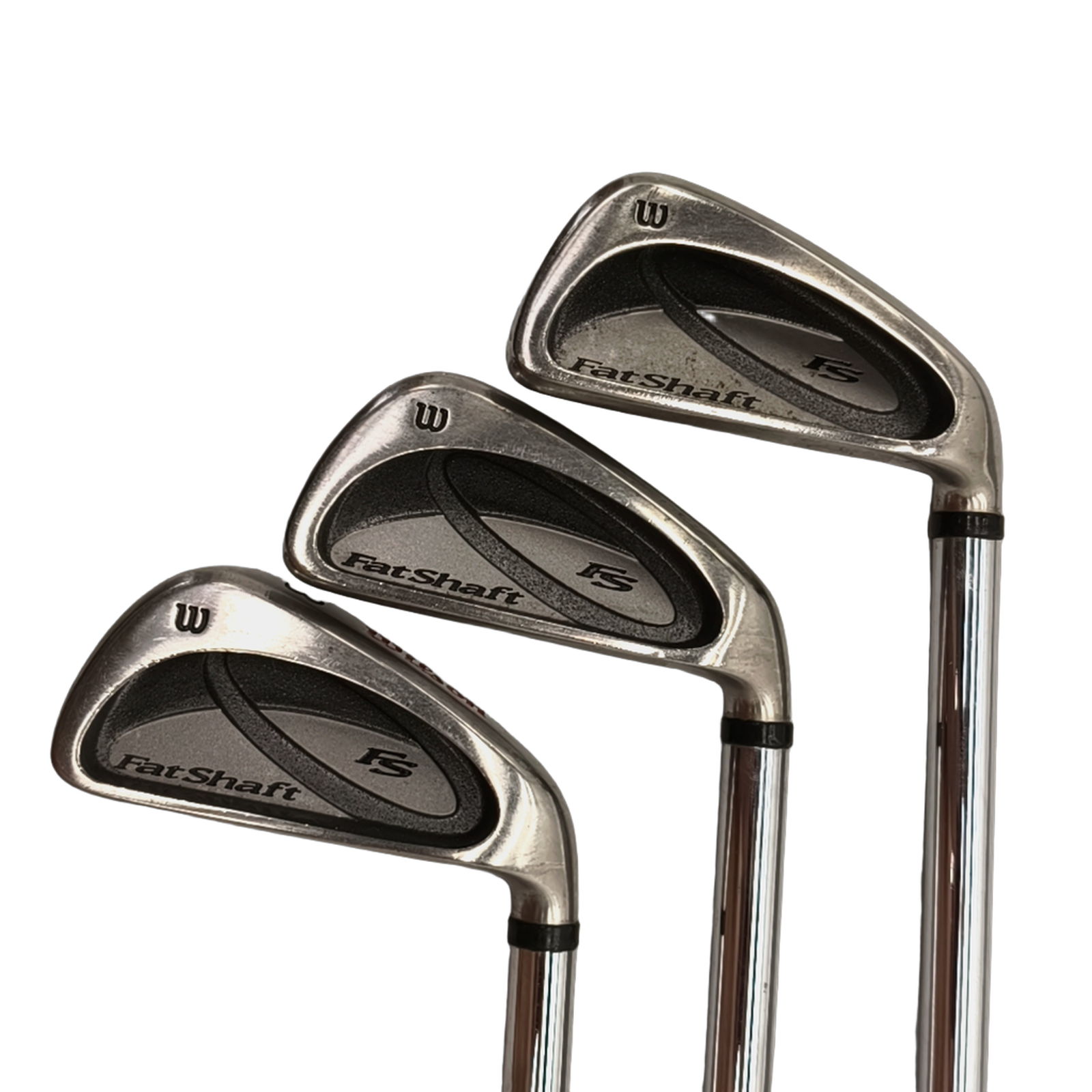 Wilson Fatshaft Juego de hierros / 3-PW+SW / Flex Regular / Acero [model:birefnet-general] [bg:handrolled]