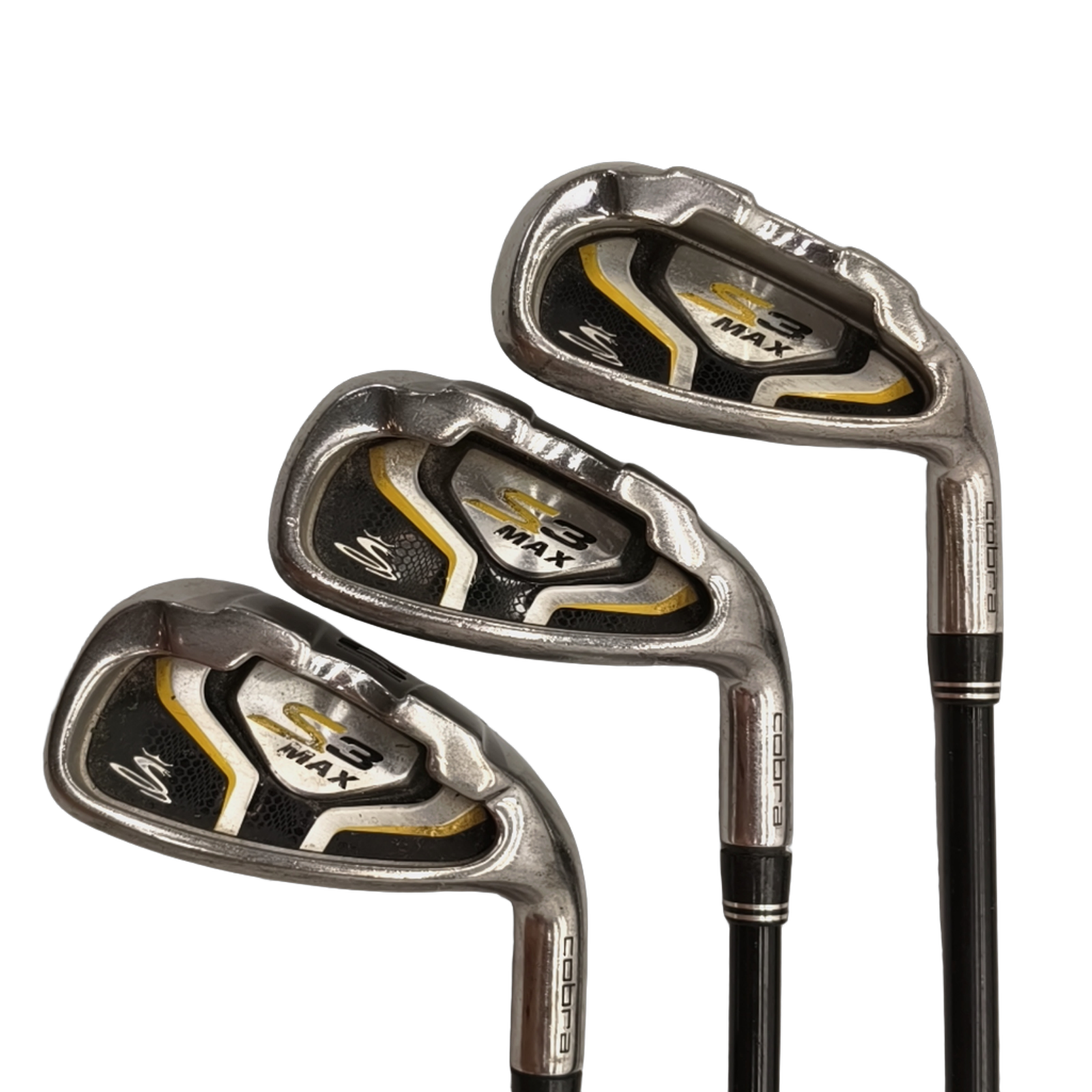 Cobra S3 Max Iron Set / 6-9i / Flex Regular / Graphite [model:birefnet-general] [bg:handrolled]