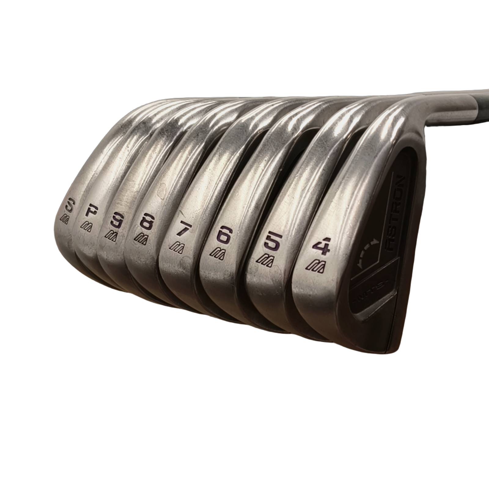 Mizuno Astron Iron Set / 4-PW+SW / Flex Ladies / Graphite [model:birefnet-general] [bg:handrolled]