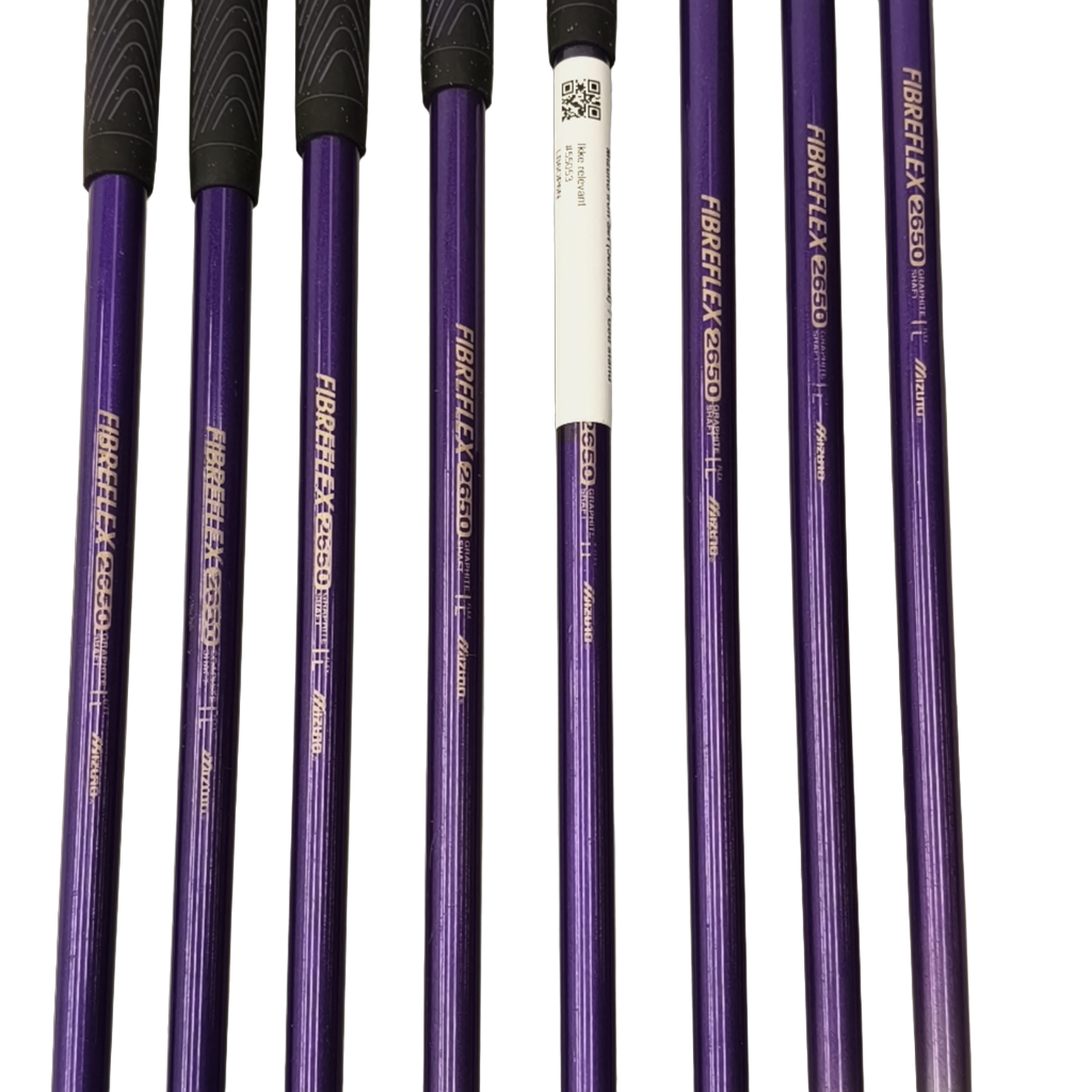 Mizuno Astron Iron Set / 4-PW+SW / Flex Ladies / Graphite [model:birefnet-general] [bg:handrolled]