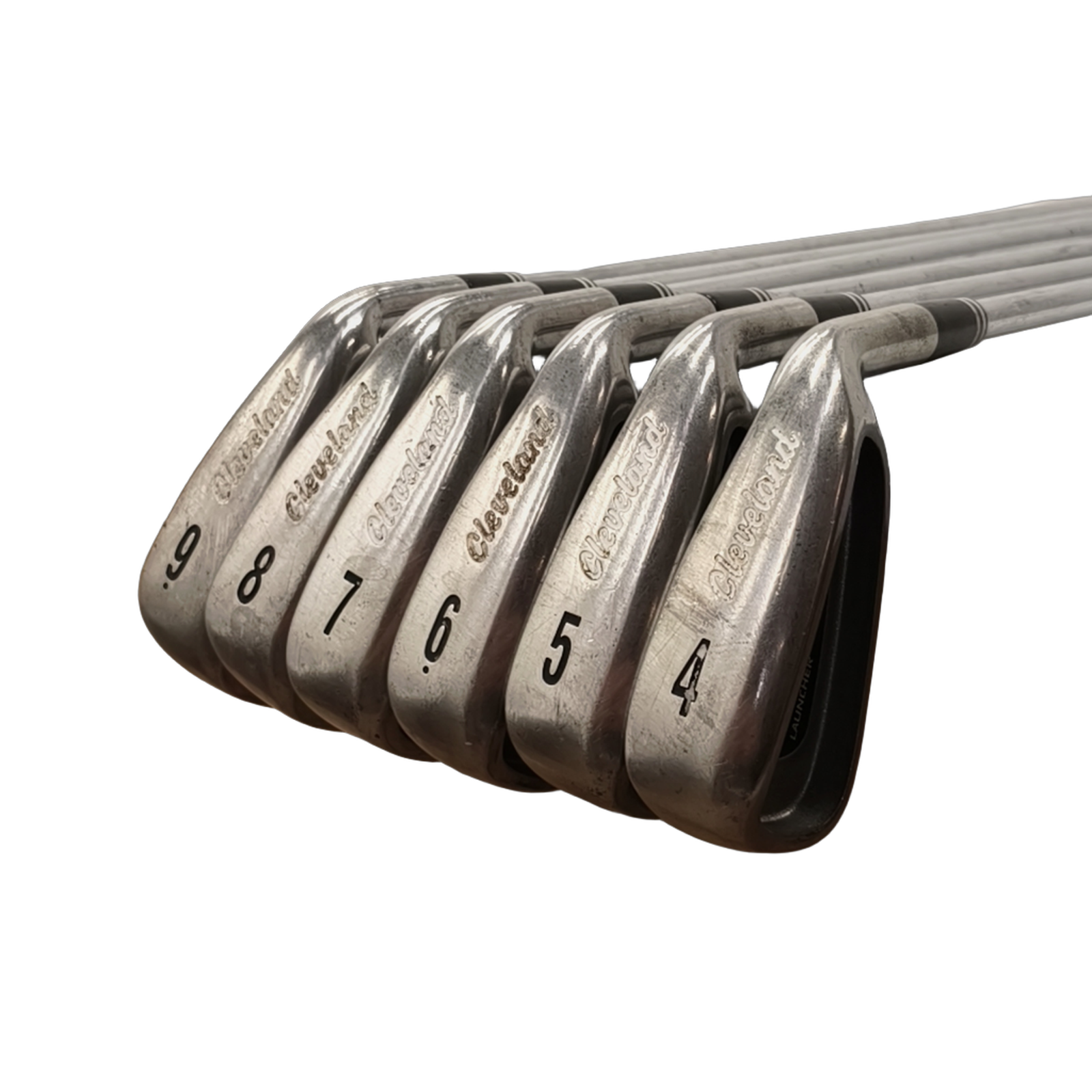 Cleveland Launcher Iron Set / 4-9i / Flex Stiff / Steel [model:birefnet-general] [bg:handrolled]