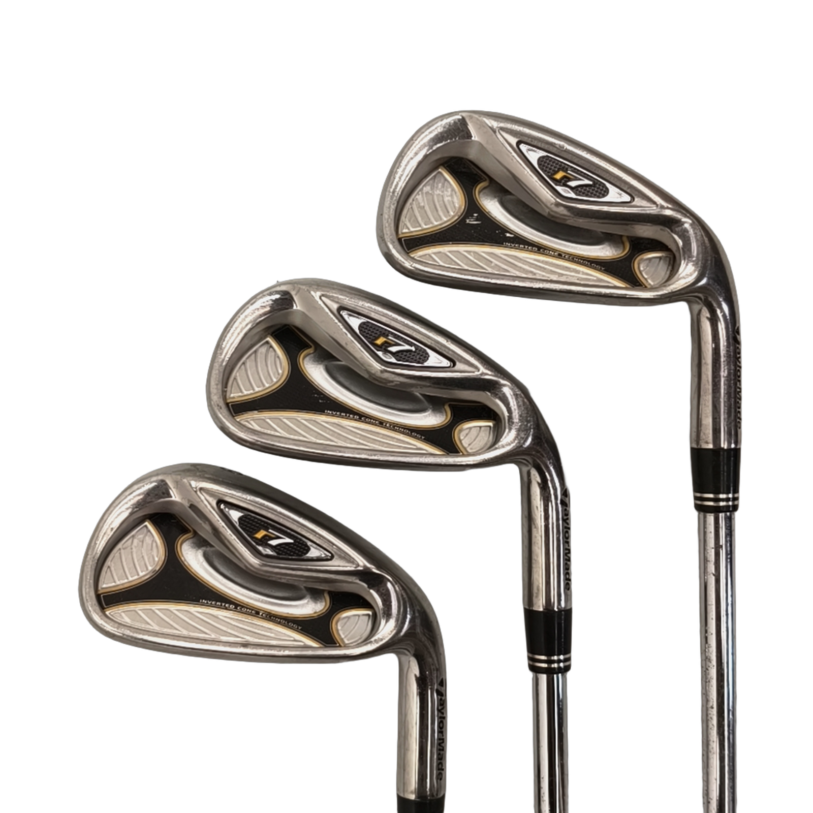 TaylorMade R7 Iron Set / 5-PW / Flex Regular / Steel [model:birefnet-general] [bg:handrolled]