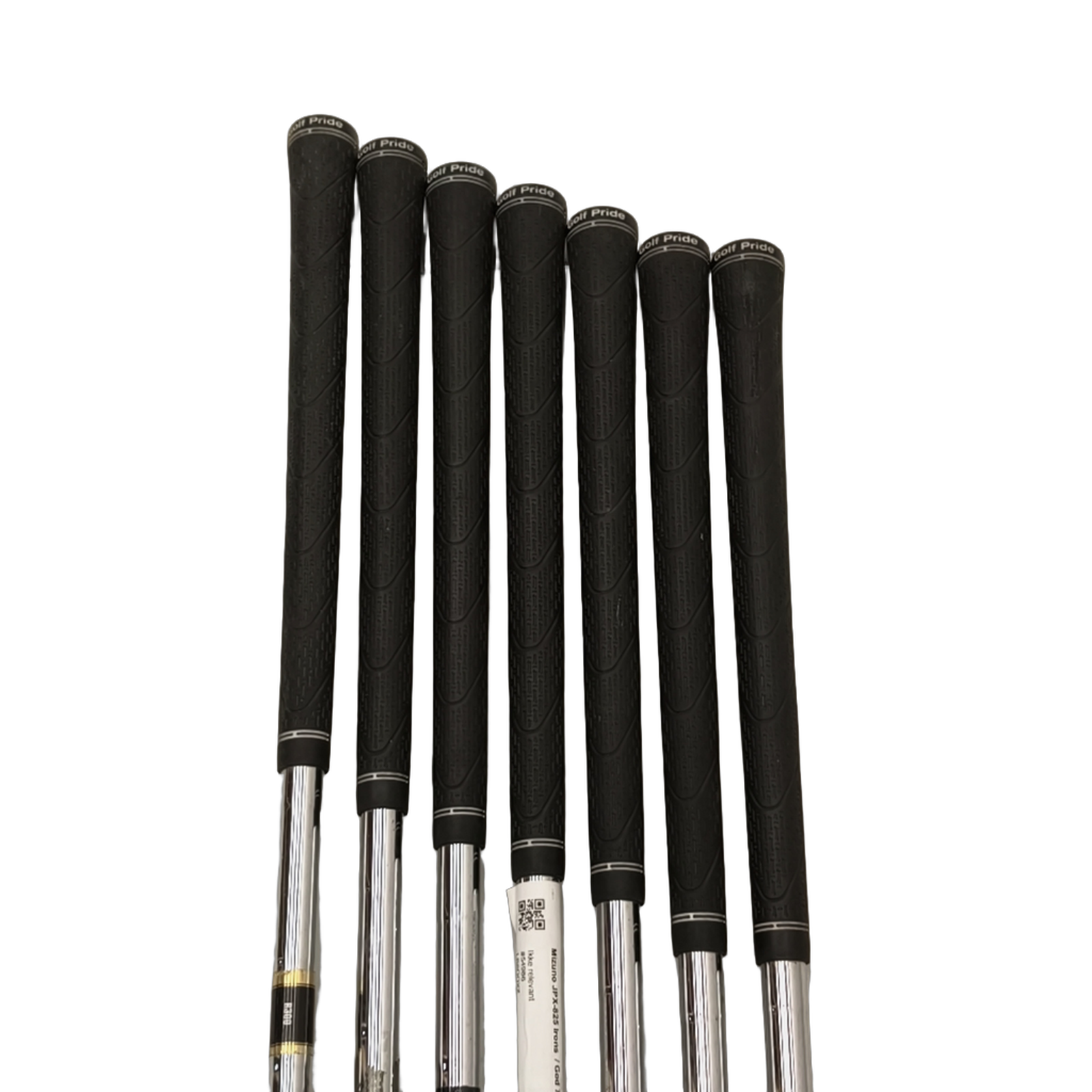 Left Mizuno JPX 825 Iron Set / 4-PW / Flex Regular / Steel [model:birefnet-general] [bg:handrolled]