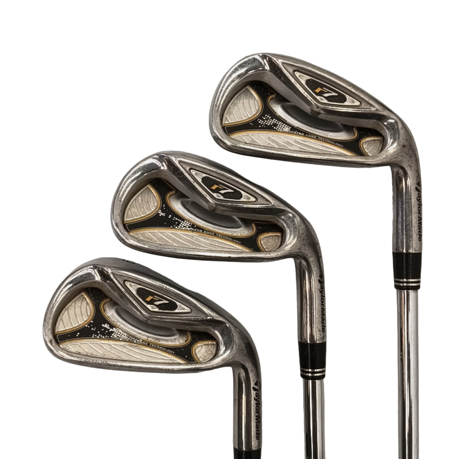 TaylorMade R7 Jernsæt / 4-PW+SW / Flex Regular / Stål [model:birefnet-general] [bg:handrolled]