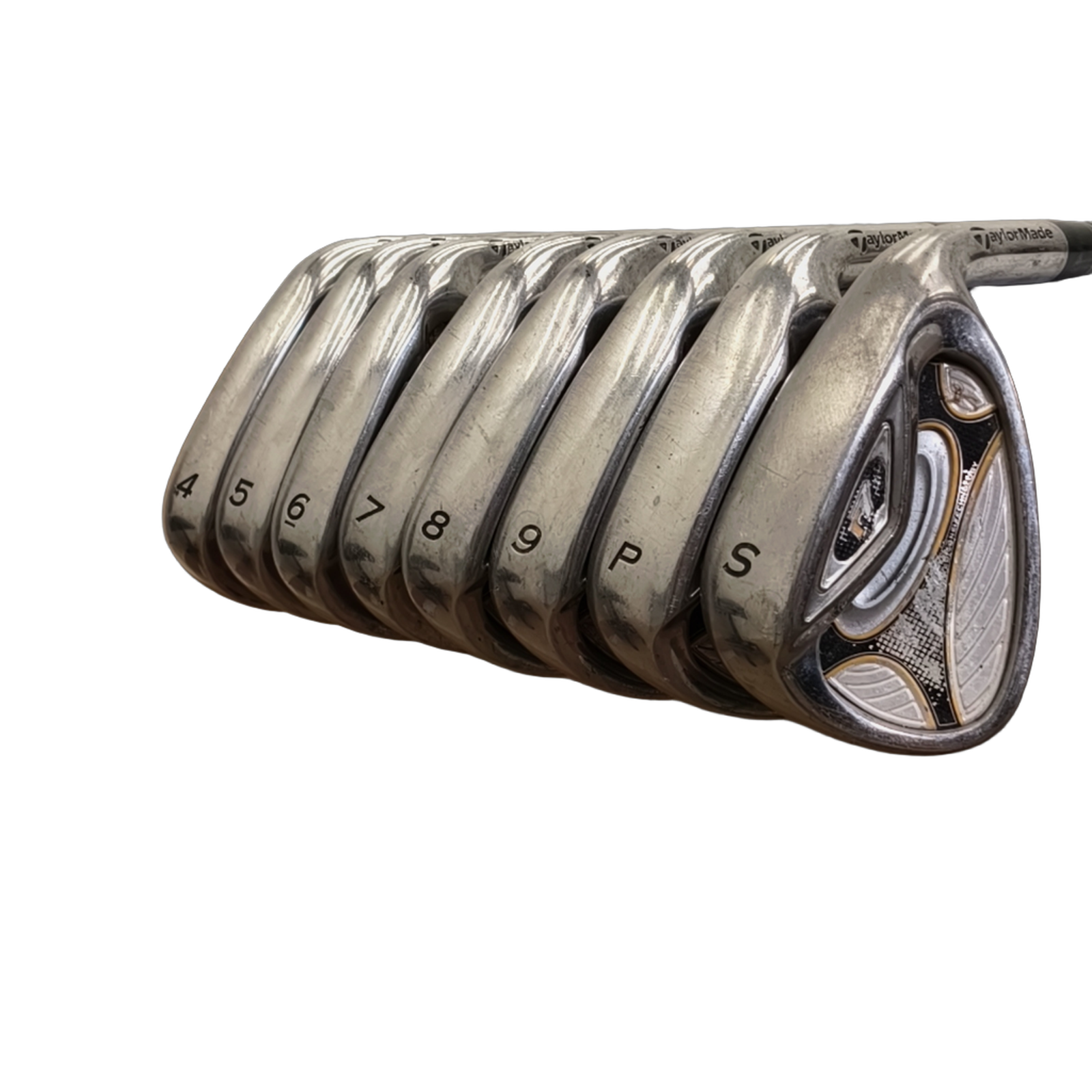 TaylorMade R7 Jernsæt / 4-PW+SW / Flex Regular / Stål [model:birefnet-general] [bg:handrolled]