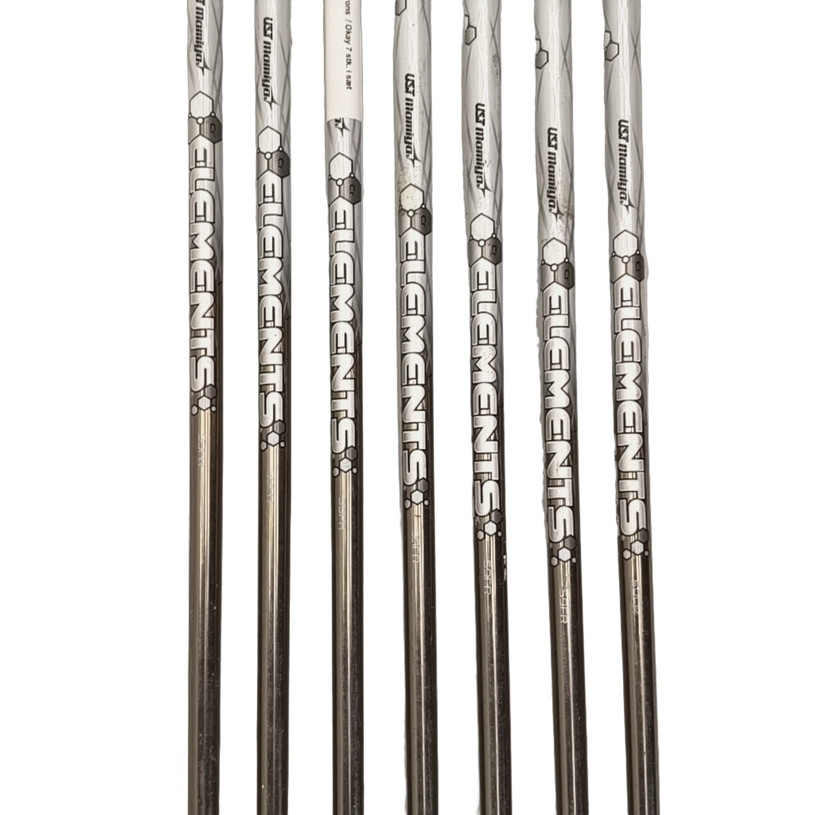 Venstre Wilson D200 Jernsæt / 5-PW+SW / Flex Regular / Grafit [model:birefnet-general] [bg:handrolled]