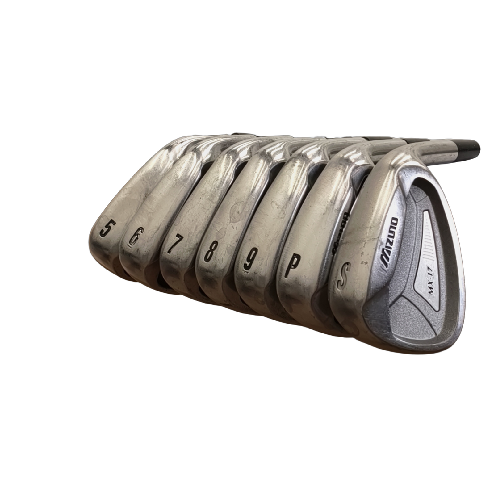 Mizuno MX-17 Jernsæt / 5-PW+SW / Flex Regular / Stål [model:birefnet-general] [bg:handrolled]